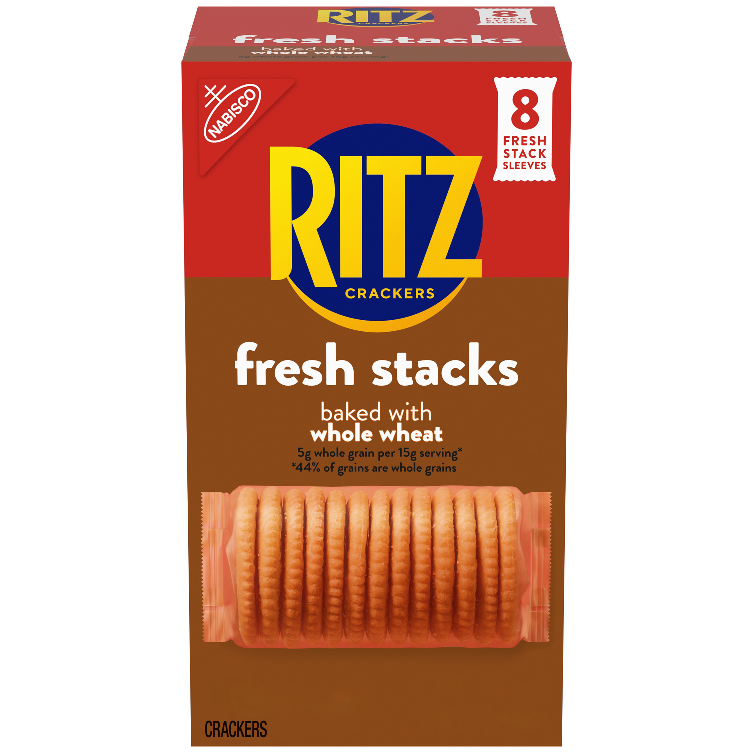リッツ・ハルページ RITZ Fresh Stacks Original Crackers, Travel Snacks, 11.8 oz (8