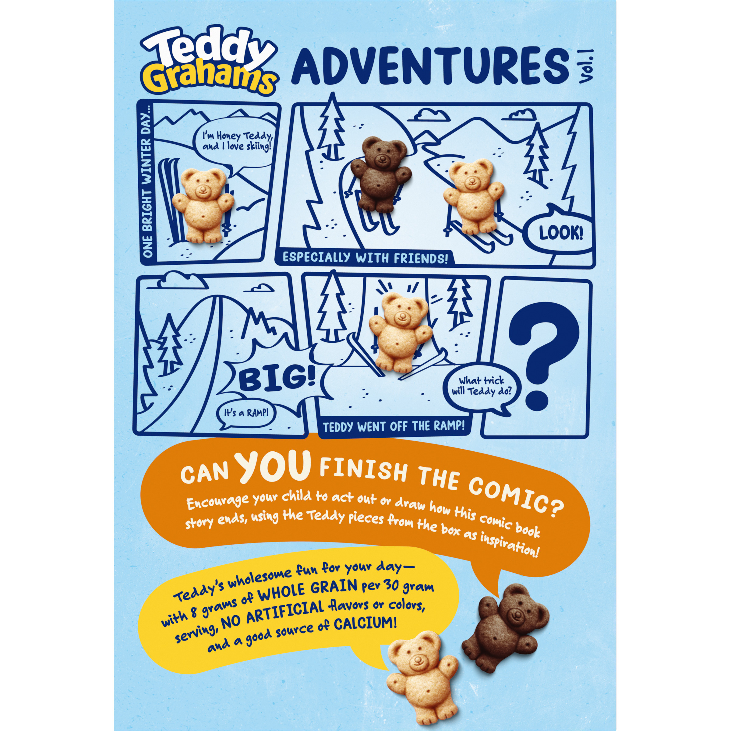 TEDDY GRAHAMS Honey Graham Snacks, Kids Snacks, 10 oz | Giant TEDDY GRAHAMS Honey Graham Snacks, Kids Snacks, 10 oz | Giant