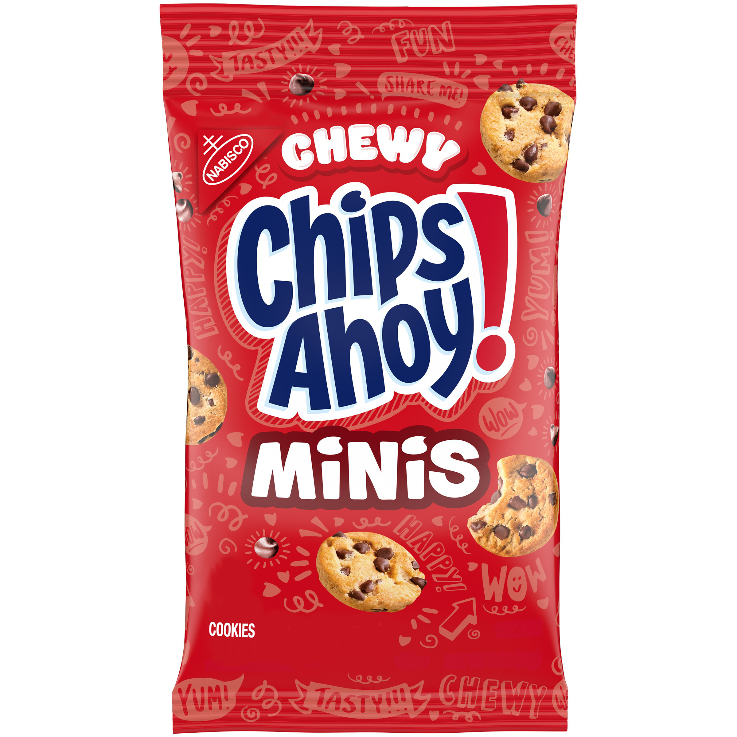 CHIPS AHOY! Mini Chewy Chocolate Chip Cookies, Big Bag, 3 oz