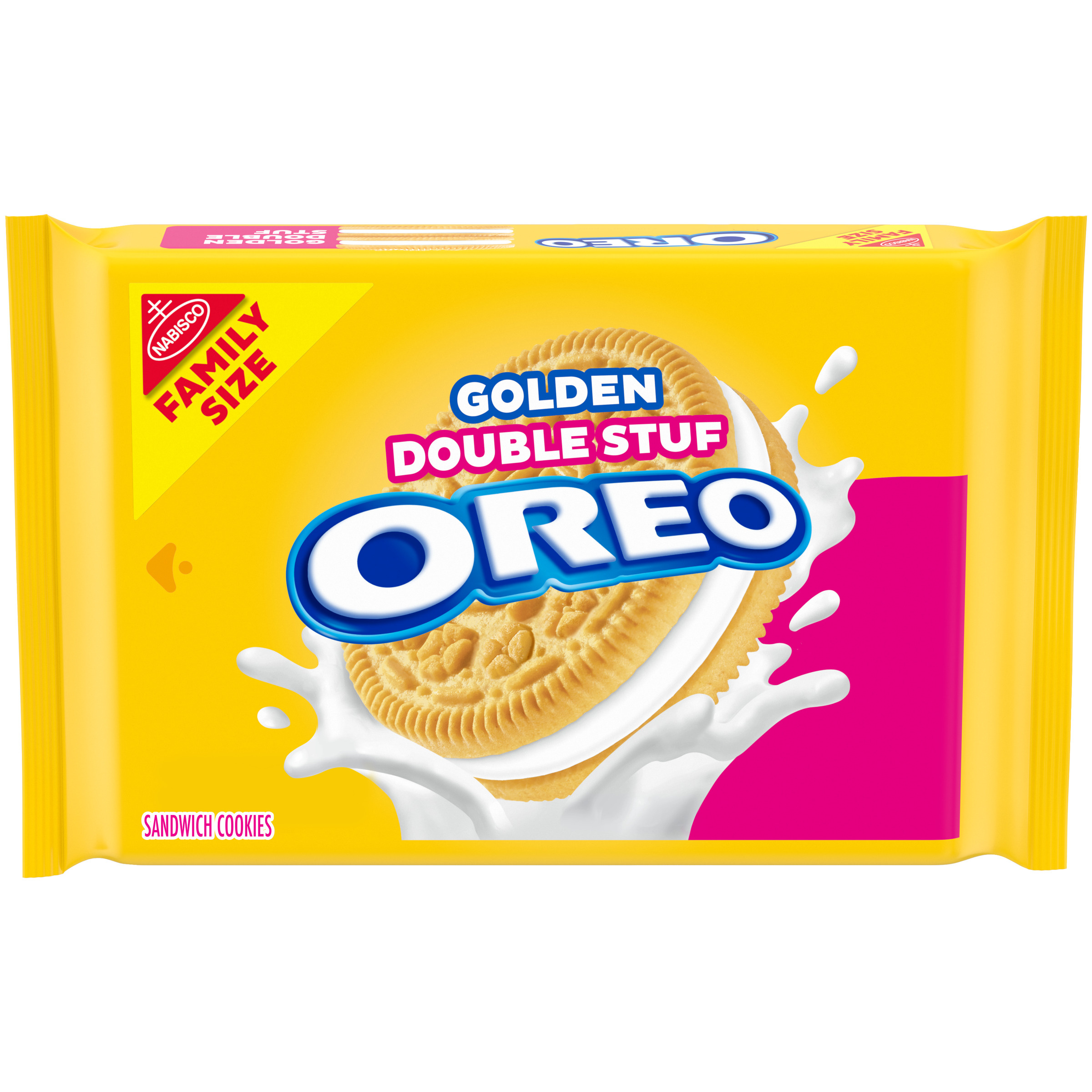 OREO Double Stuf Golden Sandwich Cookies, Family Size | Giant