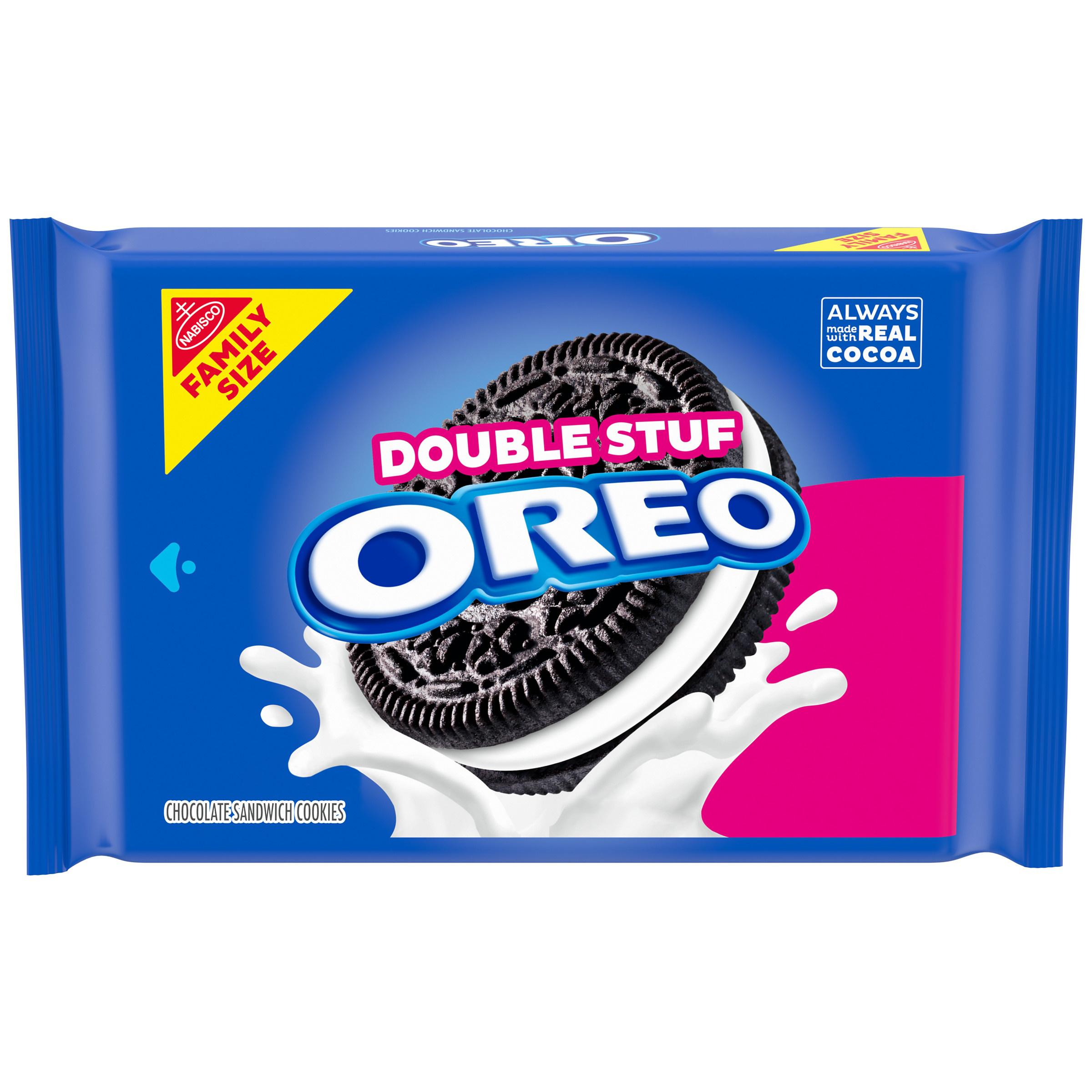 ☆タカちゃん☆様オレオクッキー　ストアディスプレイ　シェルフOREO USA OREO Double Stuf Chocolate Sandwich Cookies, Family Size | Giant