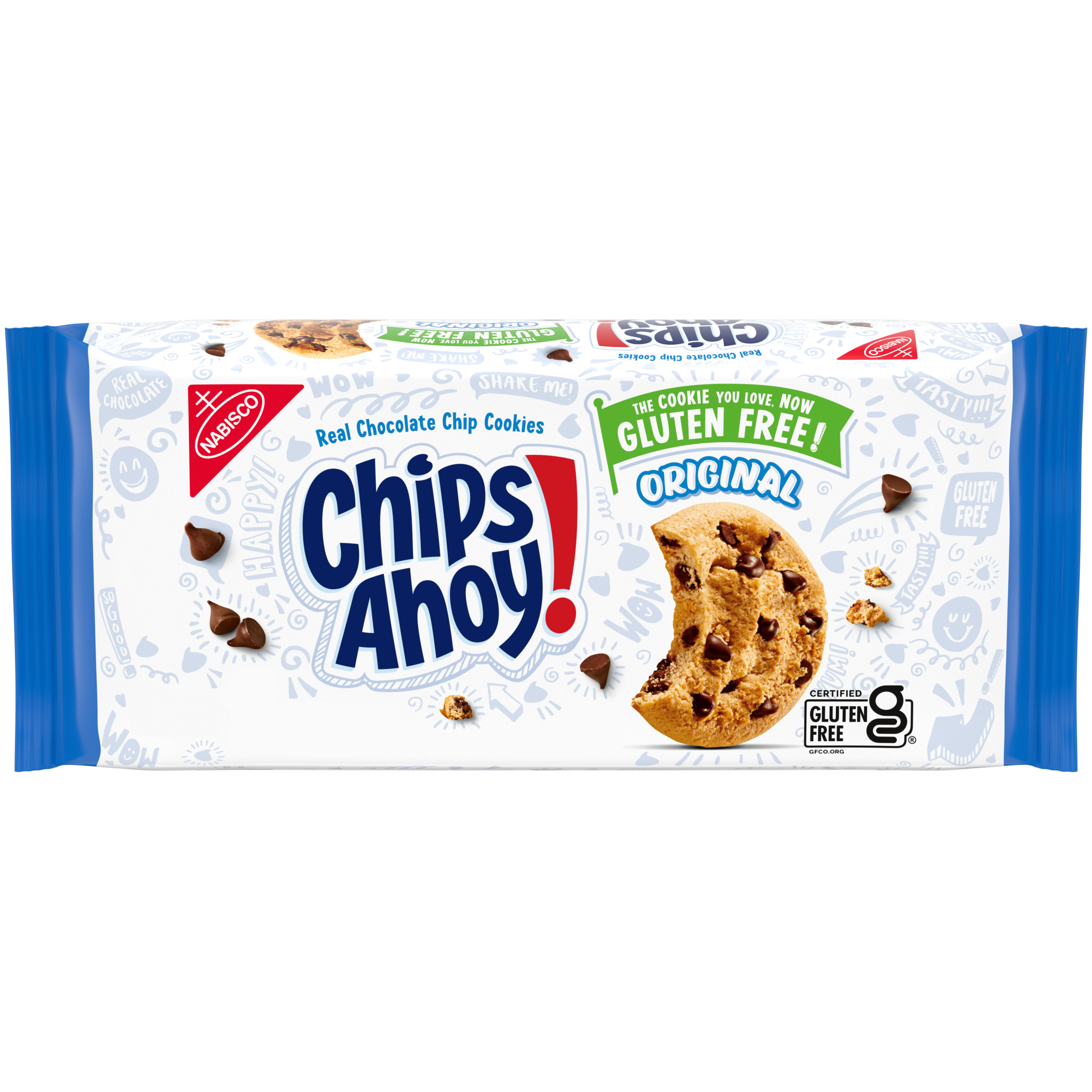 CHIPS AHOY! Original Crunchy Gluten Free Chocolate Chip Cookies