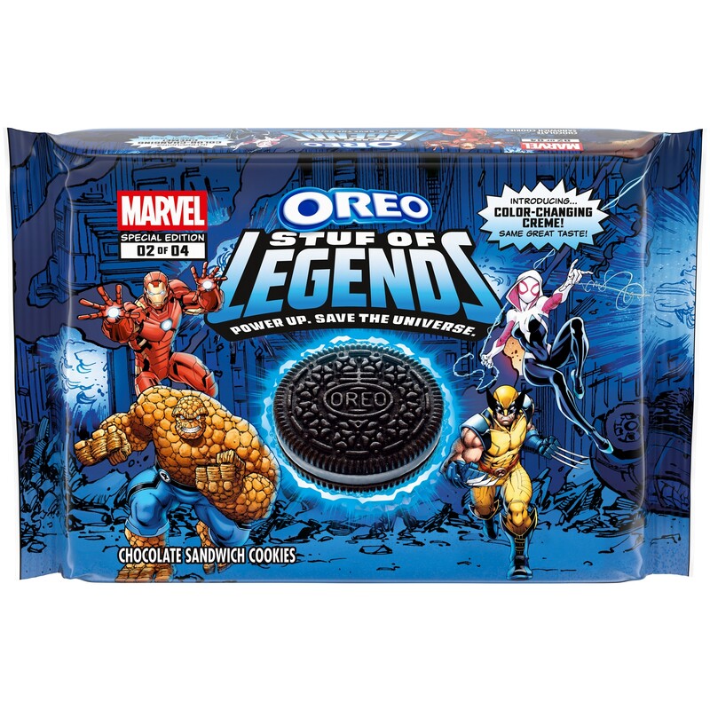 OREO MARVEL Stuf of Legends Chocolate Sandwich Cookies, Special