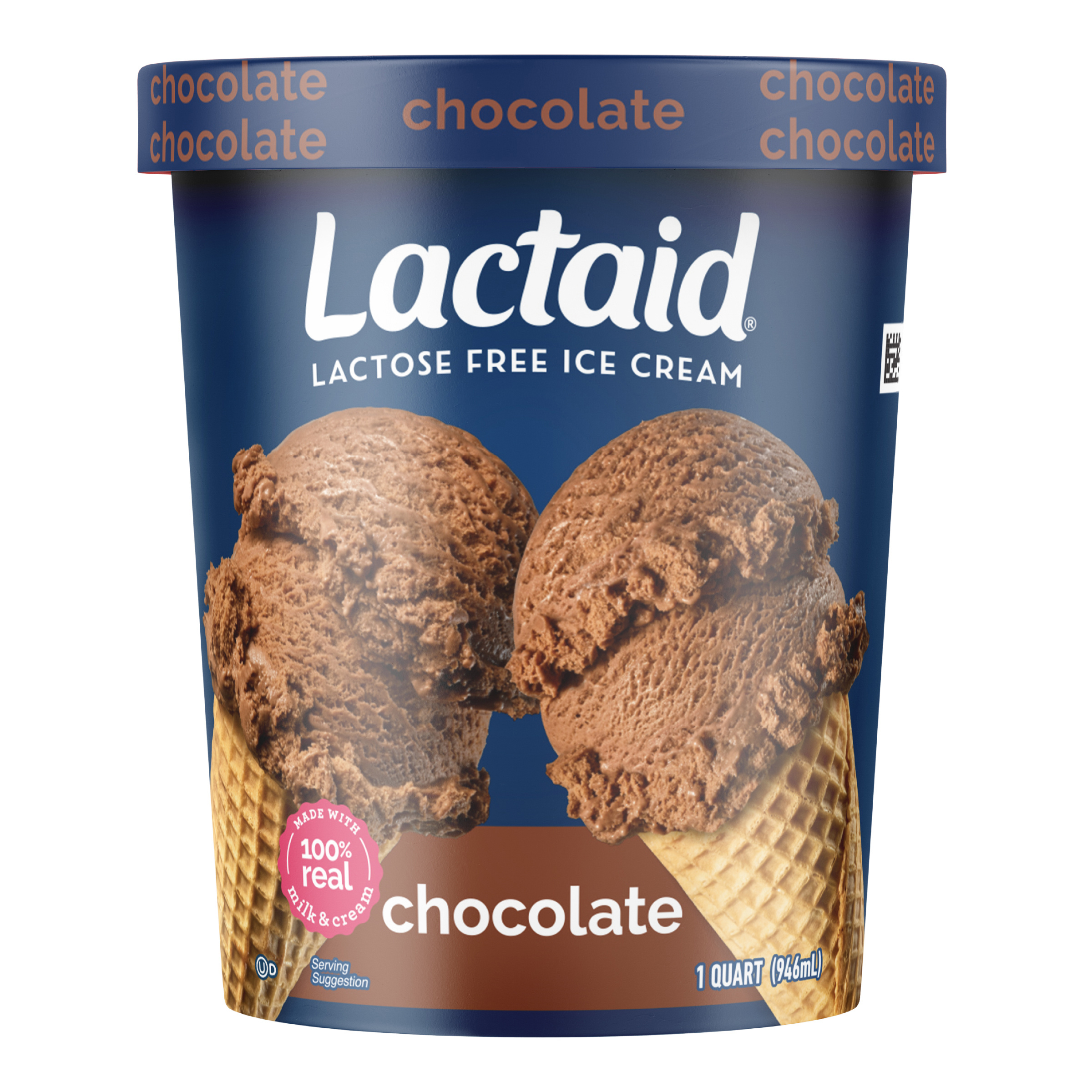 Lactaid Chocolate Ice Cream, 1 Quart | Giant Eagle | Because It