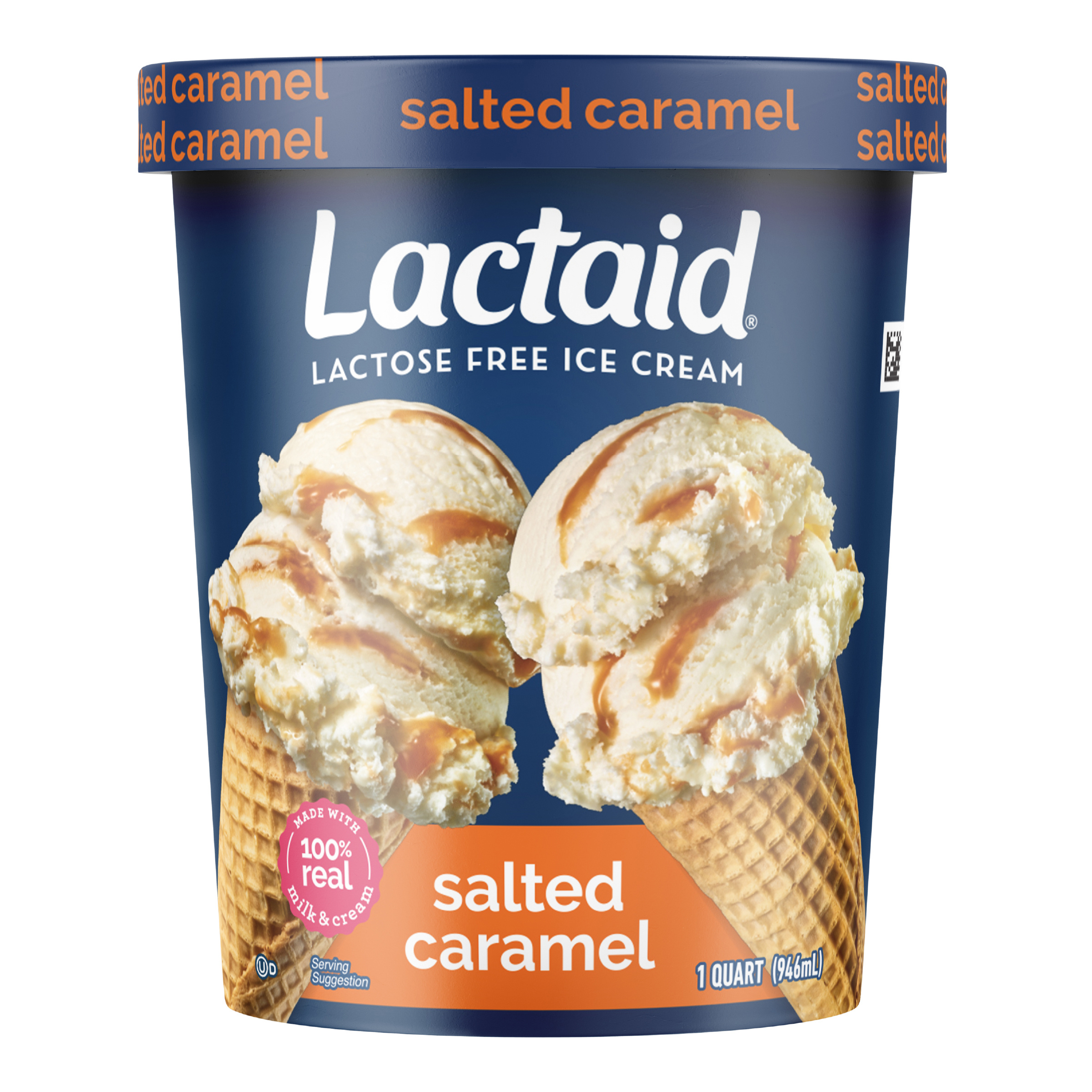 Lactaid Salted Caramel Ice Cream, 1 Quart | Giant Eagle | Because