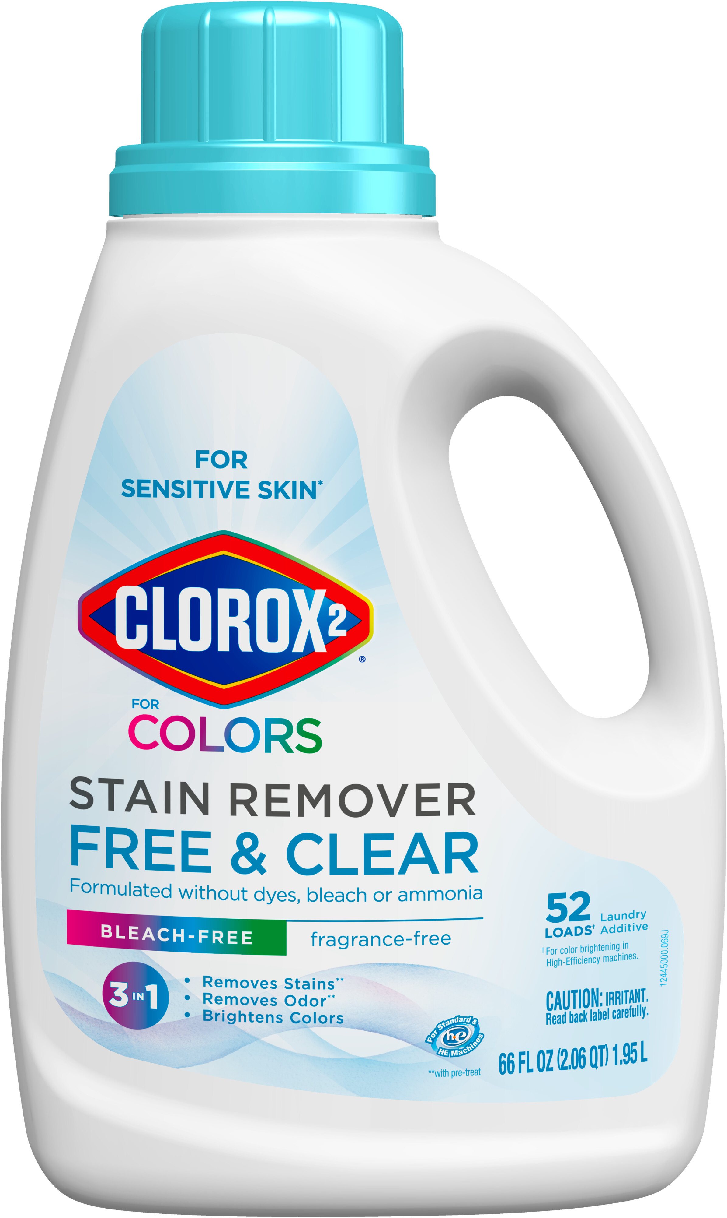 Clorox 2 for Colors Stain Remover and Laundry Additive, Free and