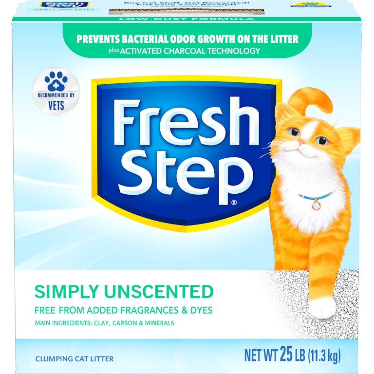 Fresh Step Simply Unscented Clumping Litter, Fresh Step Unscented