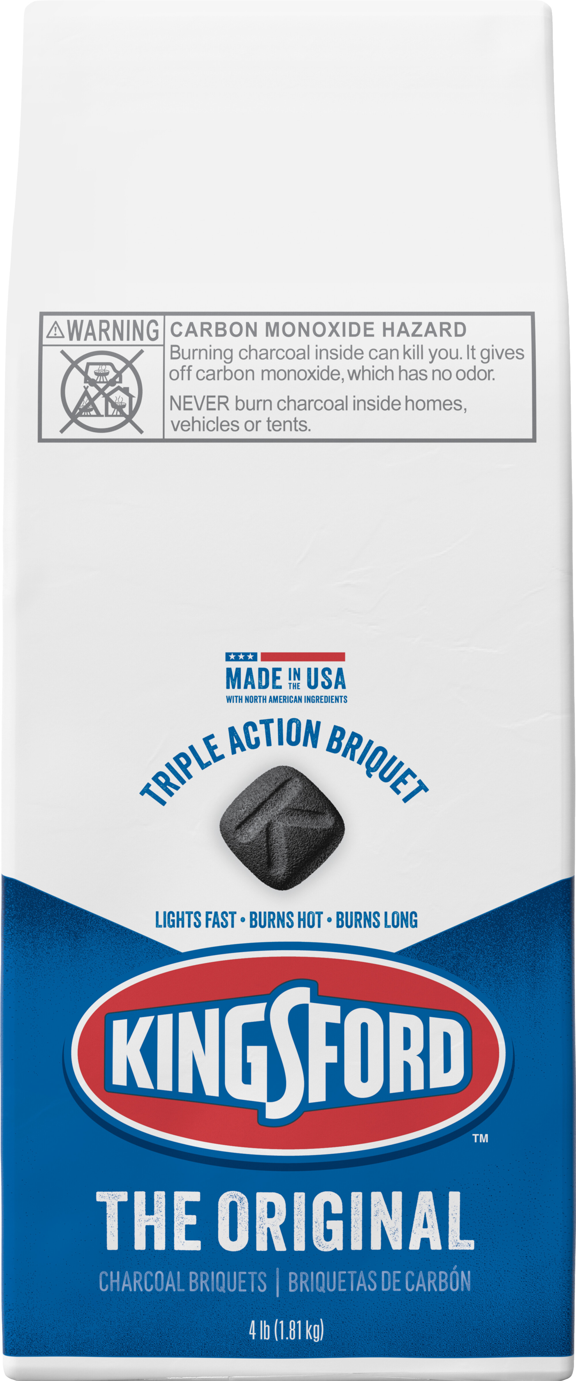 Kingsford Original Charcoal Briquettes, Fast Lighting BBQ Charcoal