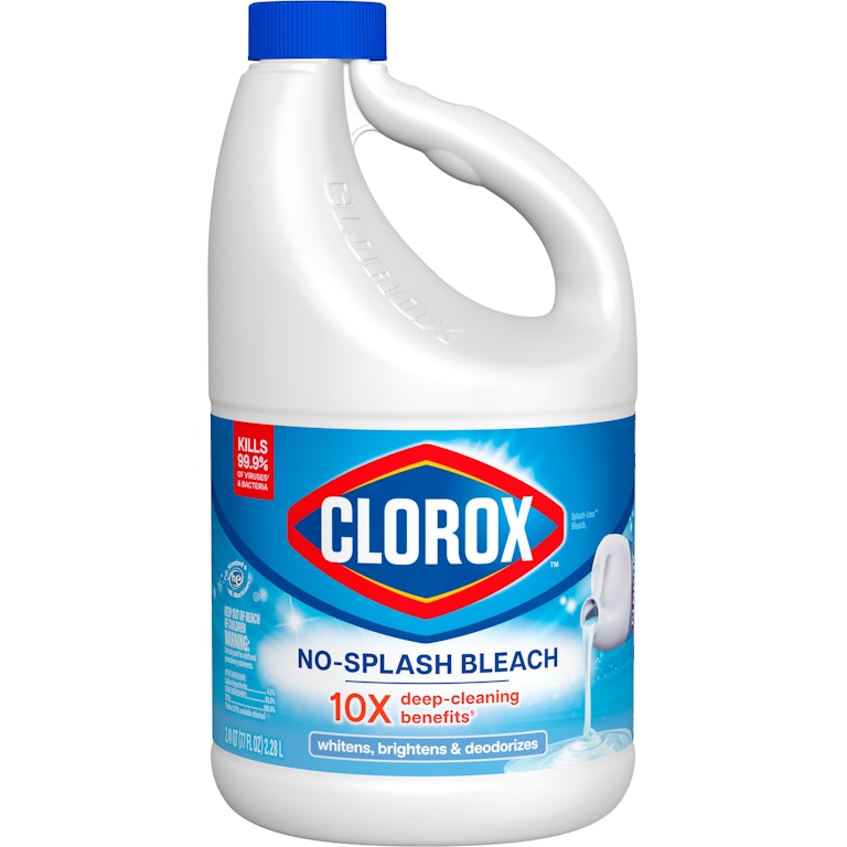 Clorox No-Splash Formula Disinfecting Bleach, Concentrated Liquid