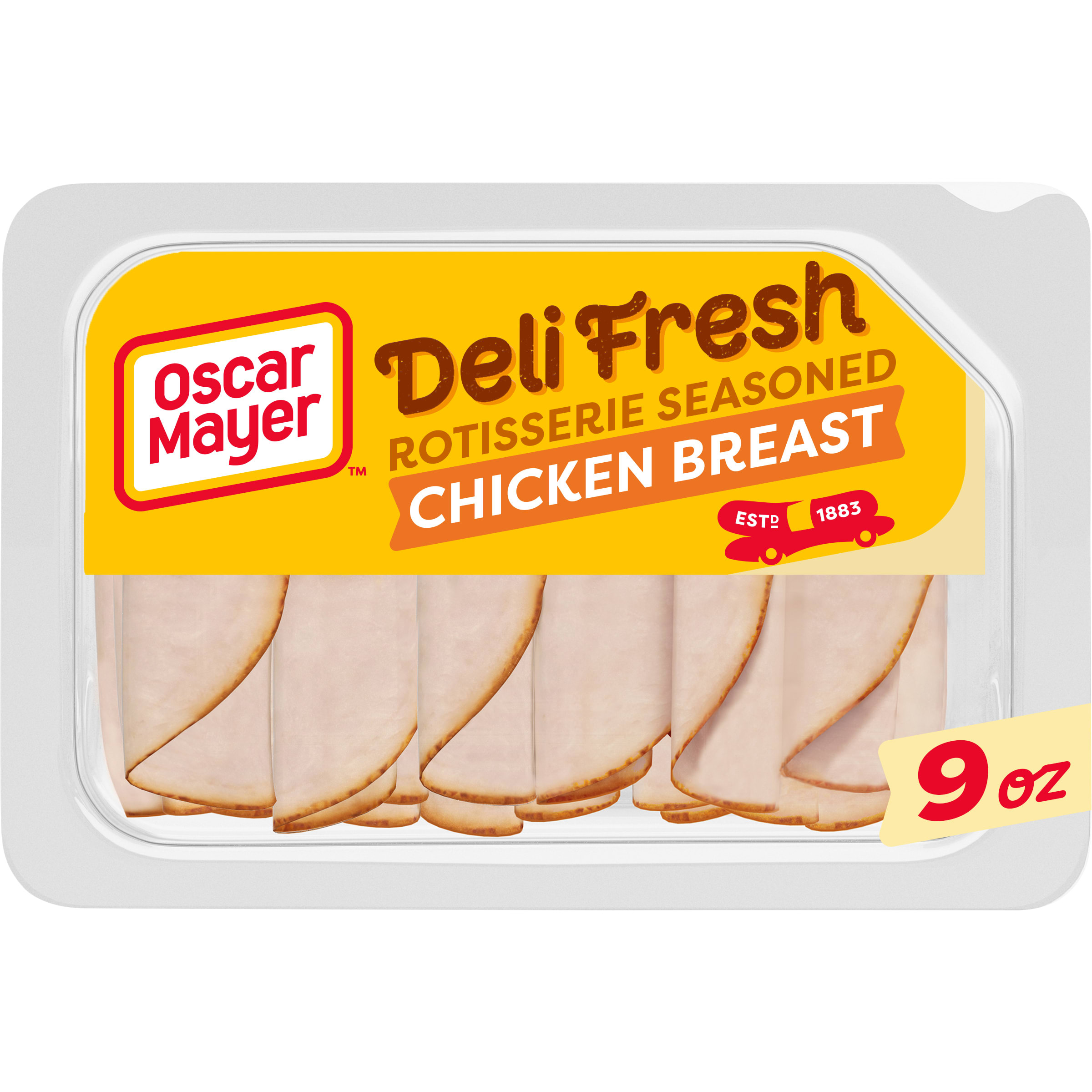 Oscar Mayer Deli Fresh Rotisserie Seasoned Chicken Breast, for a