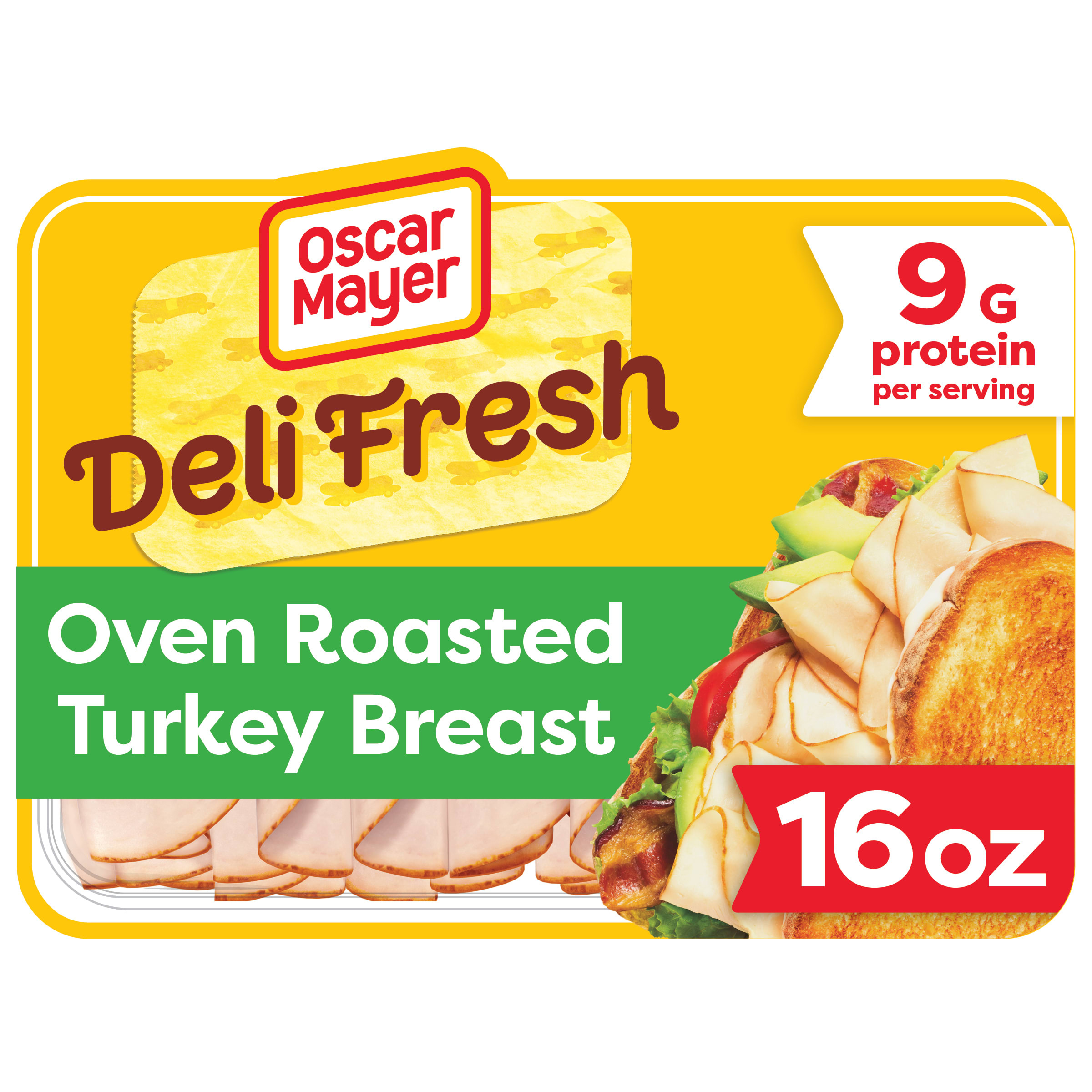 Oscar Mayer Deli Fresh Oven Roasted Turkey Breast, 16 oz Family