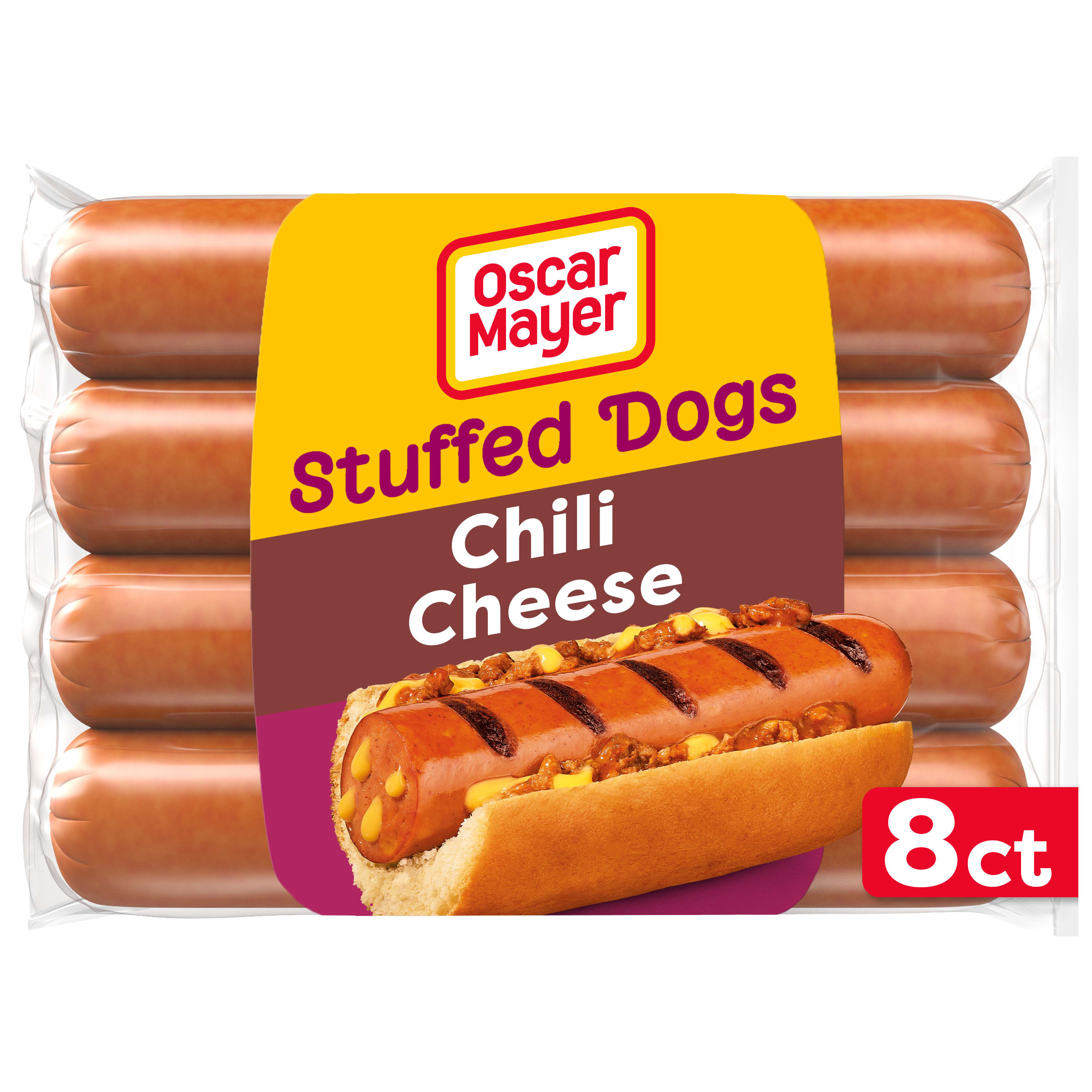 Oscar Mayer Jalapeño Cheddar Stuffed Dogs, 8 ct Pack | Giant Eagle