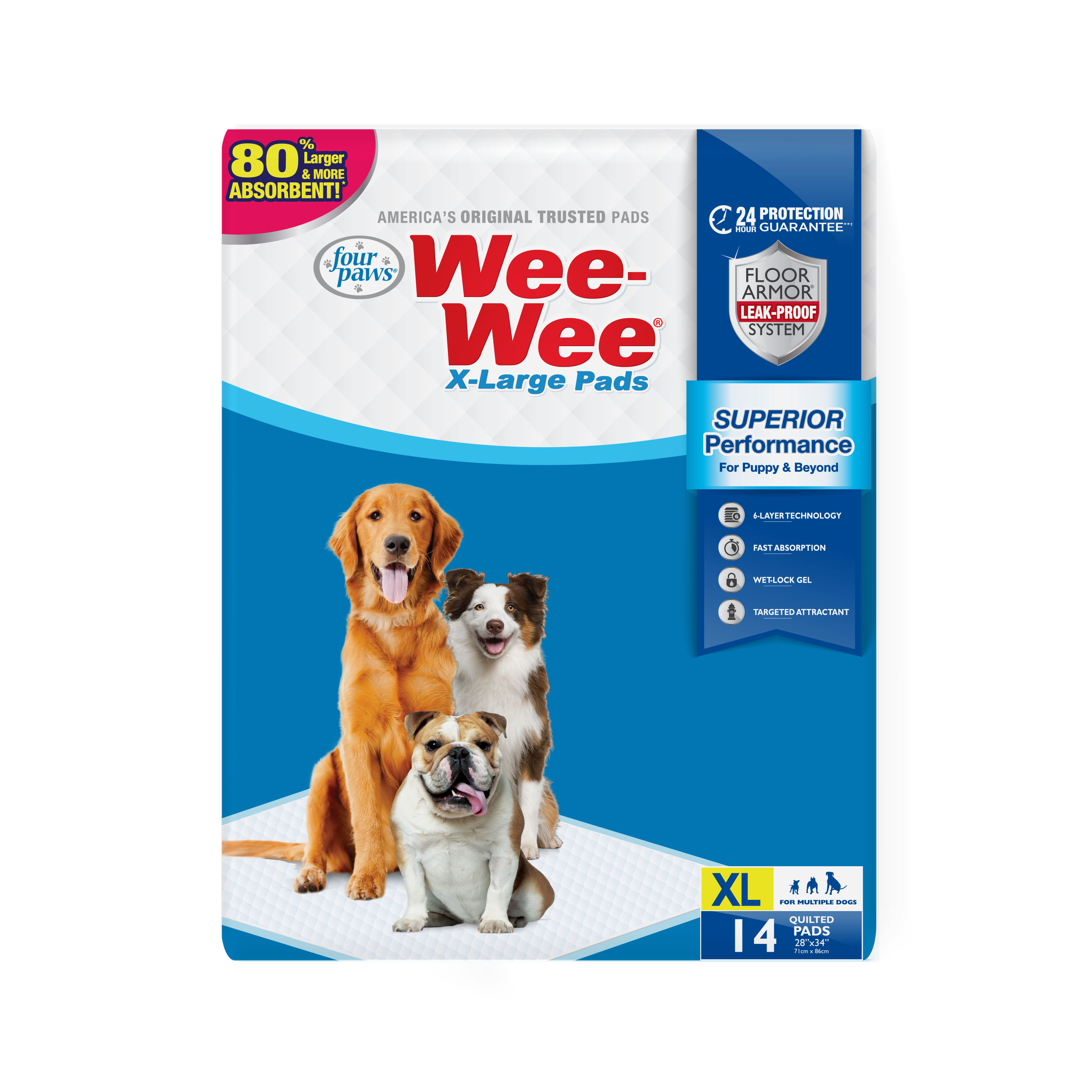 Giant pee pads for dogs sales