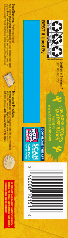 Old El Paso Stand 'N Stuff Hint of Lime Flavored Taco Shells