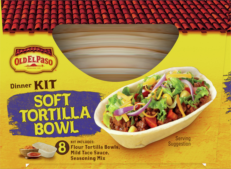 Old El Paso Soft Tortilla Bowl Dinner Kit | Giant Eagle | Because