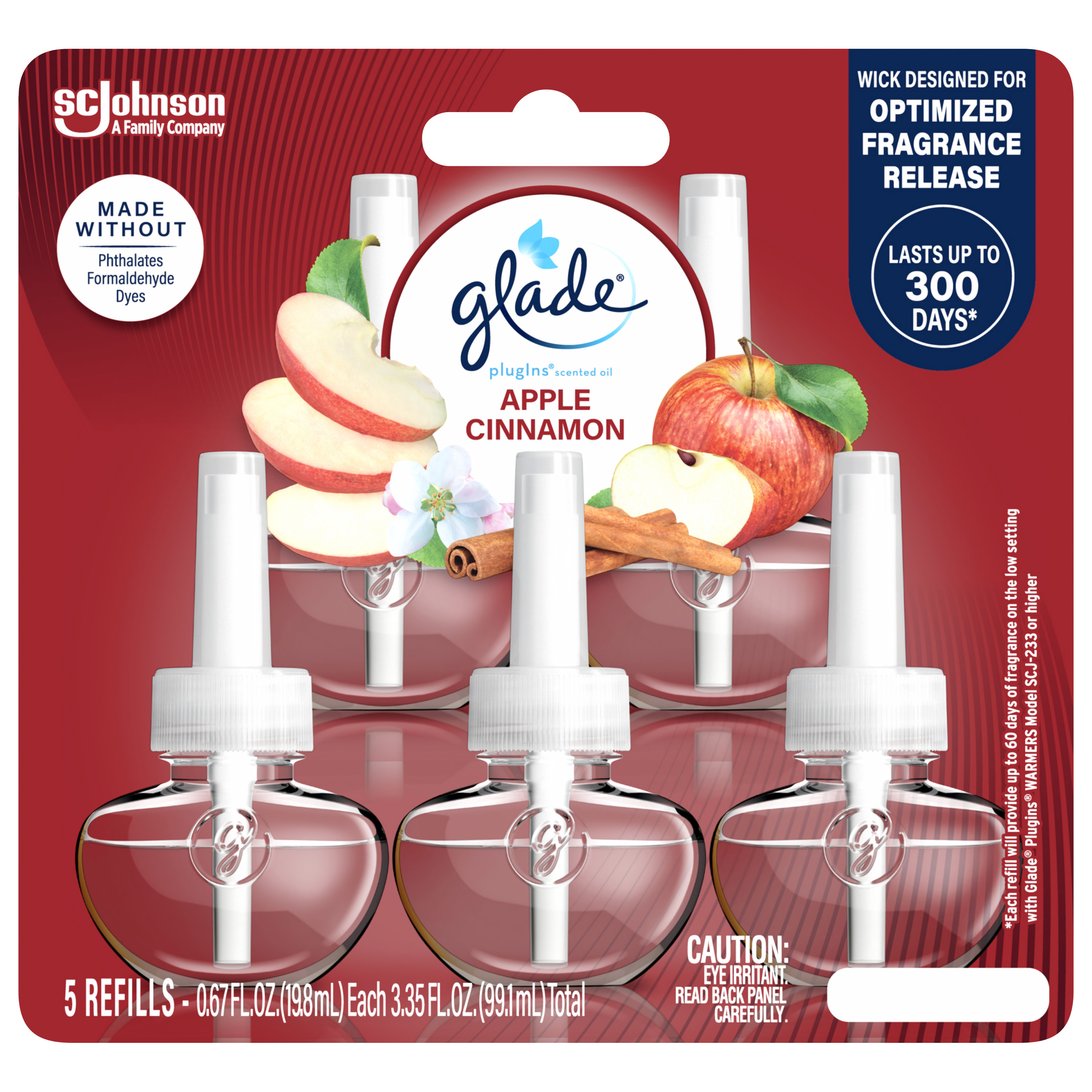 Glade Warm Apple & Spices Scented Oil Refill | Giant Eagle