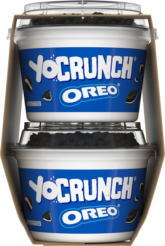 YoCrunch Low Fat Vanilla Yogurt with OREO(R) Cookie Pieces, 4 oz