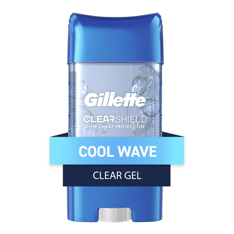 Gillette Clear Gel Antiperspirant and Deodorant for Men Cool Wave