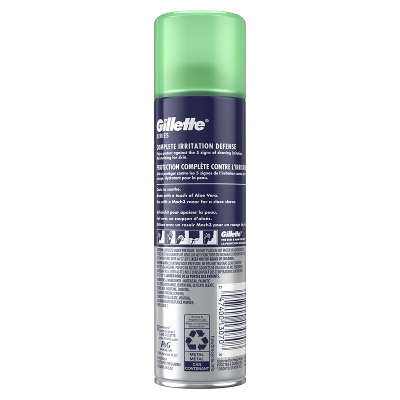 Gillette Series Soothing Shaving Gel for Men, Aloe Vera, Suitable for  Sensitive Skin, 7oz | Giant Eagle | Because It Matters | Grocery Store &  Pharmacy