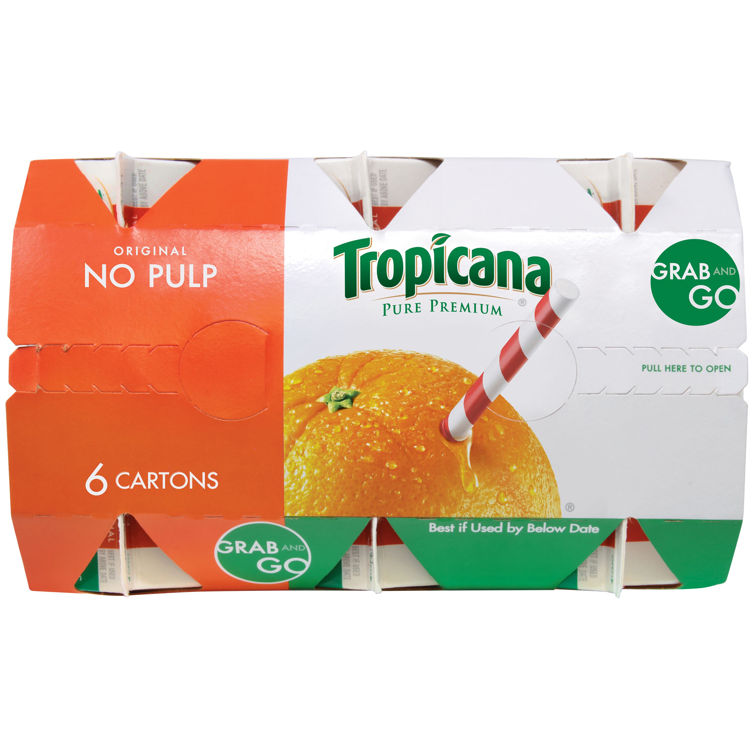 Tropicana Pure Premium 100% Orange Juice Original No Pulp Fl Oz