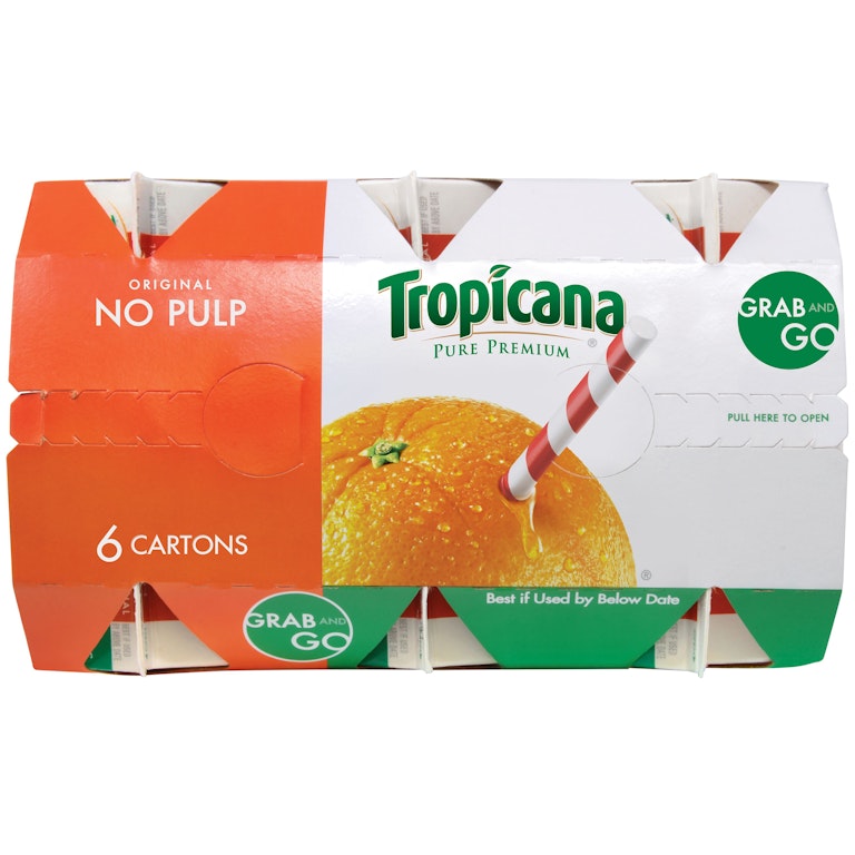 Tropicana Pure Premium 100% Orange Juice Original No Pulp Fl Oz