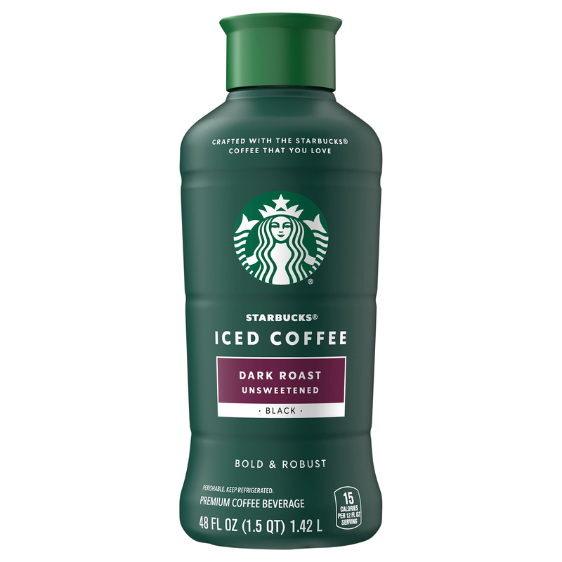 Starbucks Iced Coffee Premium Coffee Beverage, Dark Roast | Giant