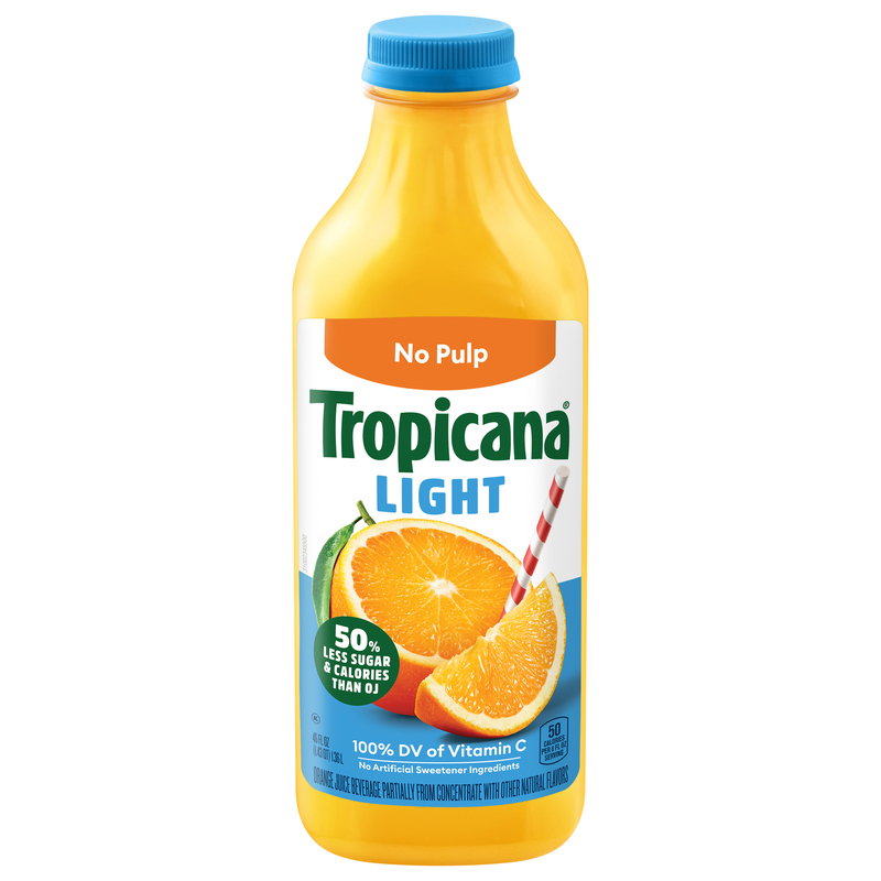 Tropicana No Pulp Orange Juice Beverage | Giant Eagle | Because It