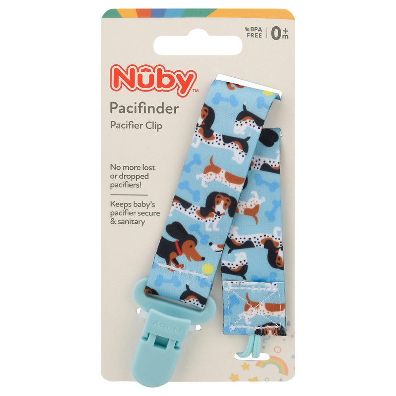 Nuby Pacifier Clip, Pacifinder, 0m+ Giant Eagle Because It