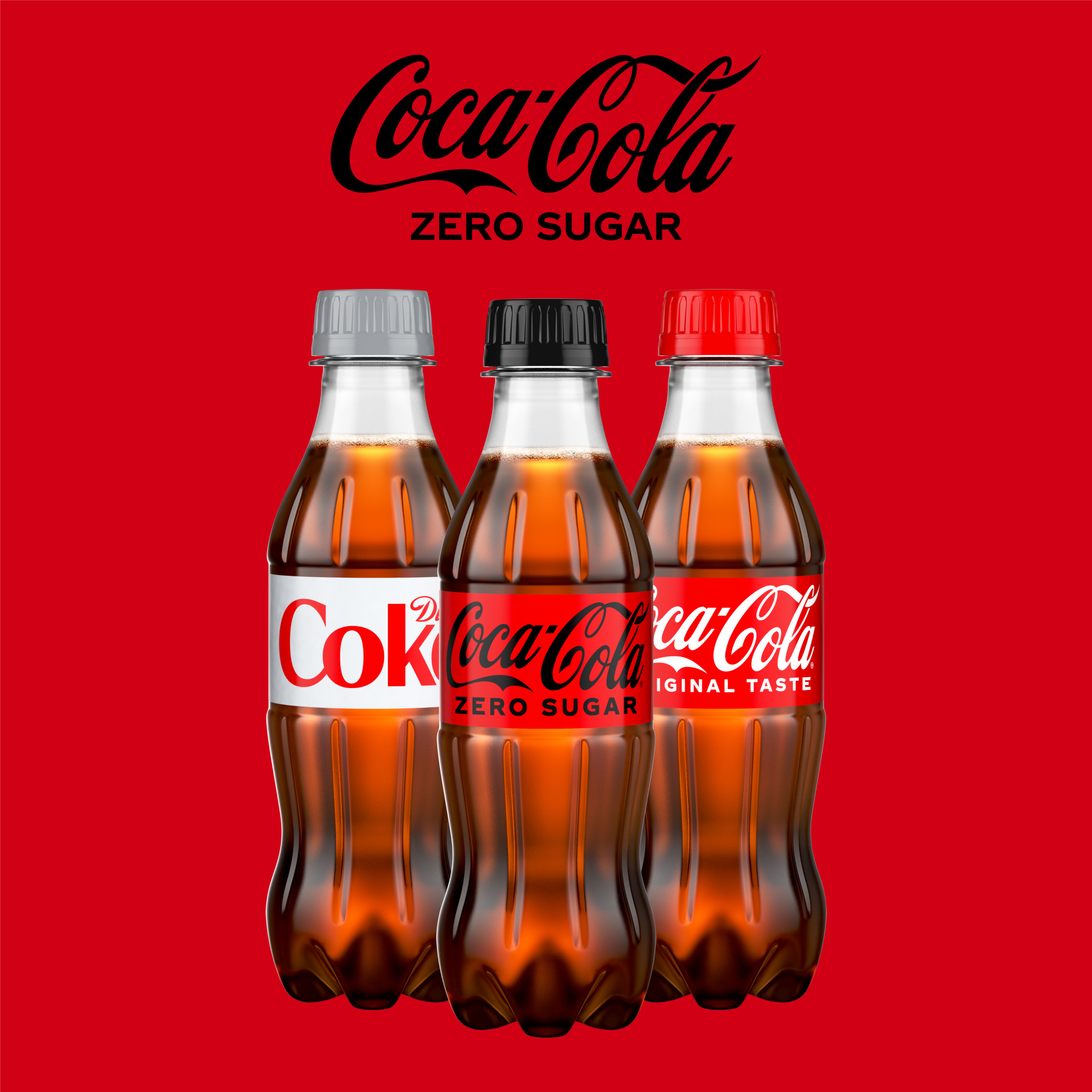 Coca-Cola Zero Sugar Soda Soft Drink Bottles, 8.55 Fl Oz, 6 Pack