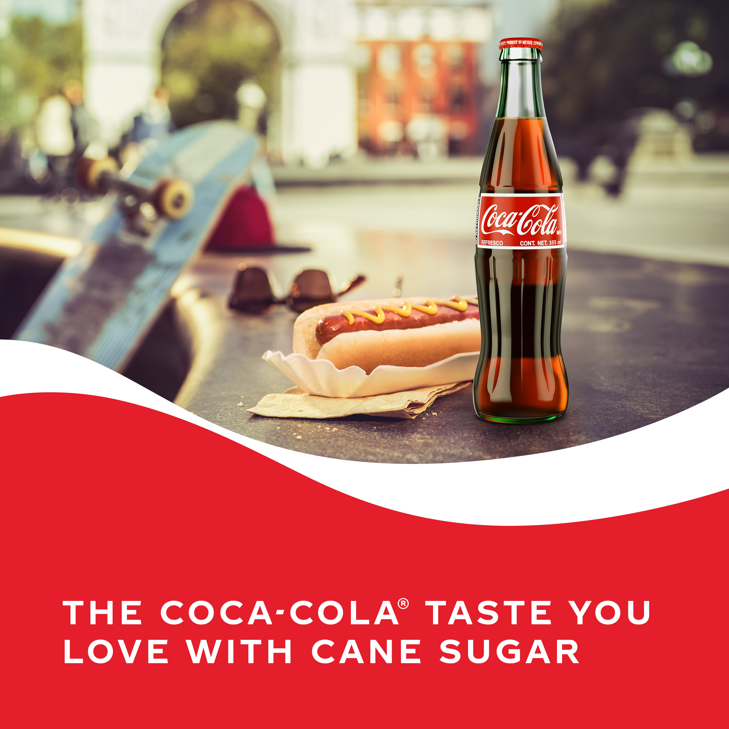 Coca-Cola Mexican Coke Soda Soft Drink, Cane Sugar, 355 mL | Giant