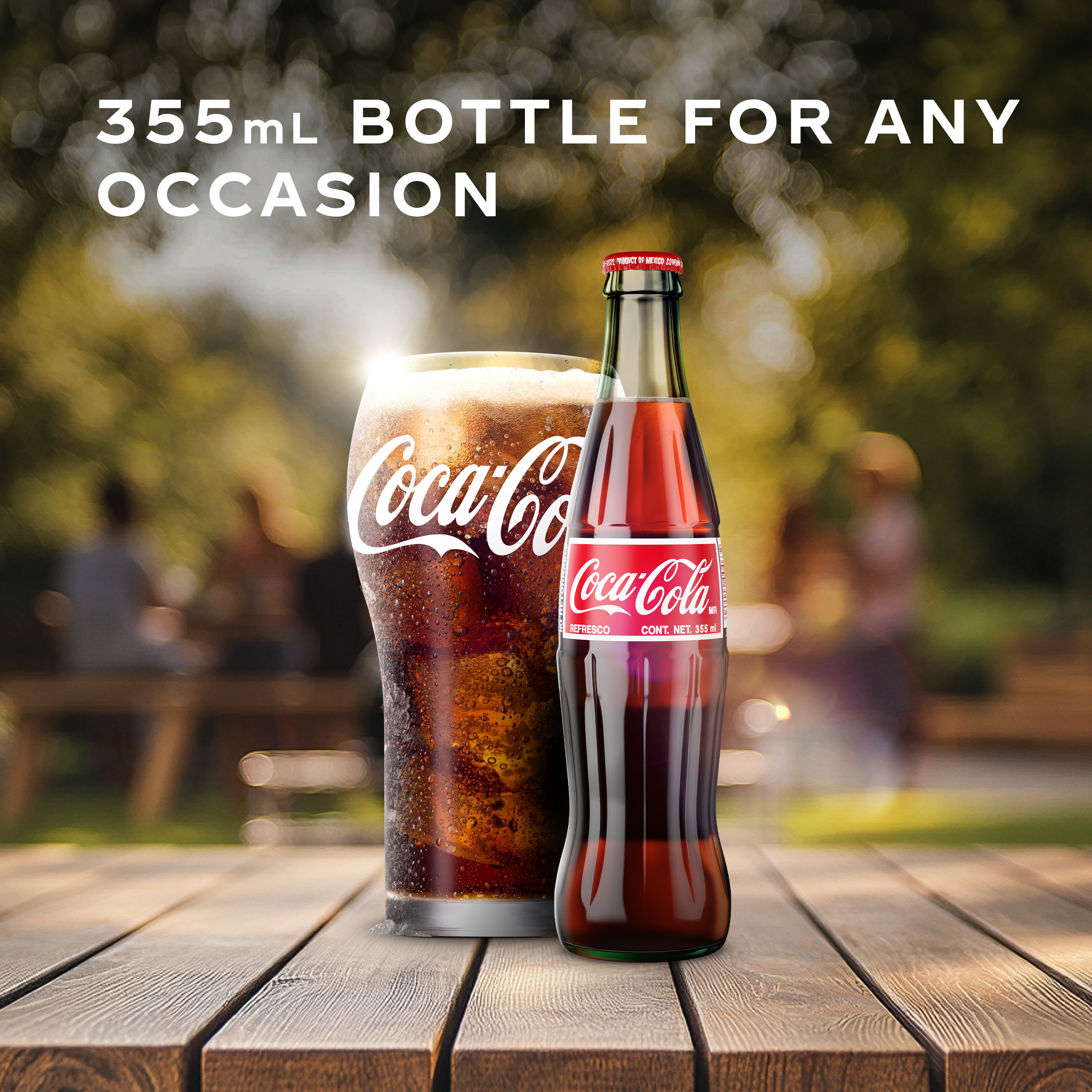 Coca-Cola Mexican Coke Soda Soft Drink, Cane Sugar, 355 mL | Giant