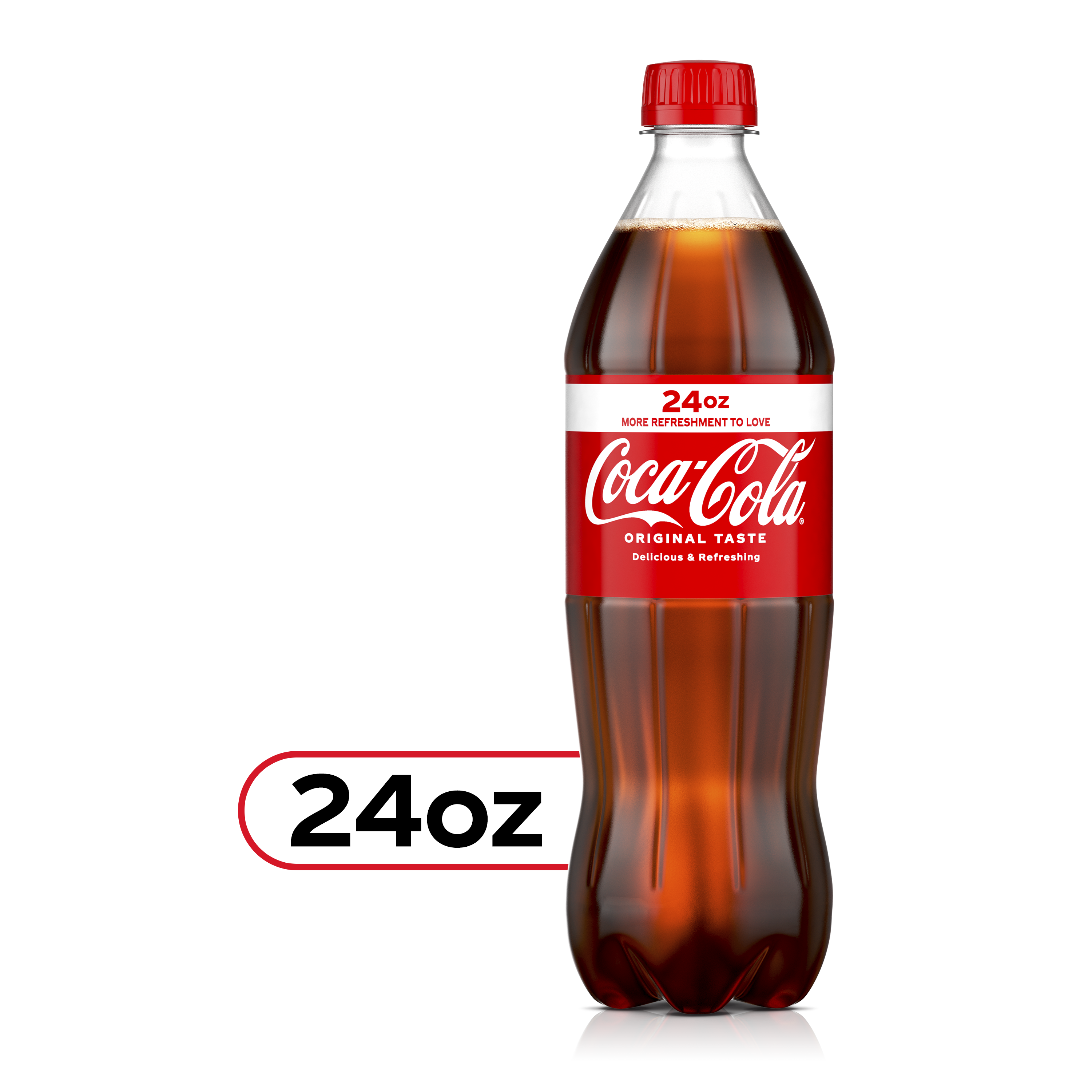 コカコーラ Coca-Cola Coca-Cola Soda Soft Drink Bottle, 24 fl oz | Giant Eagle | Because