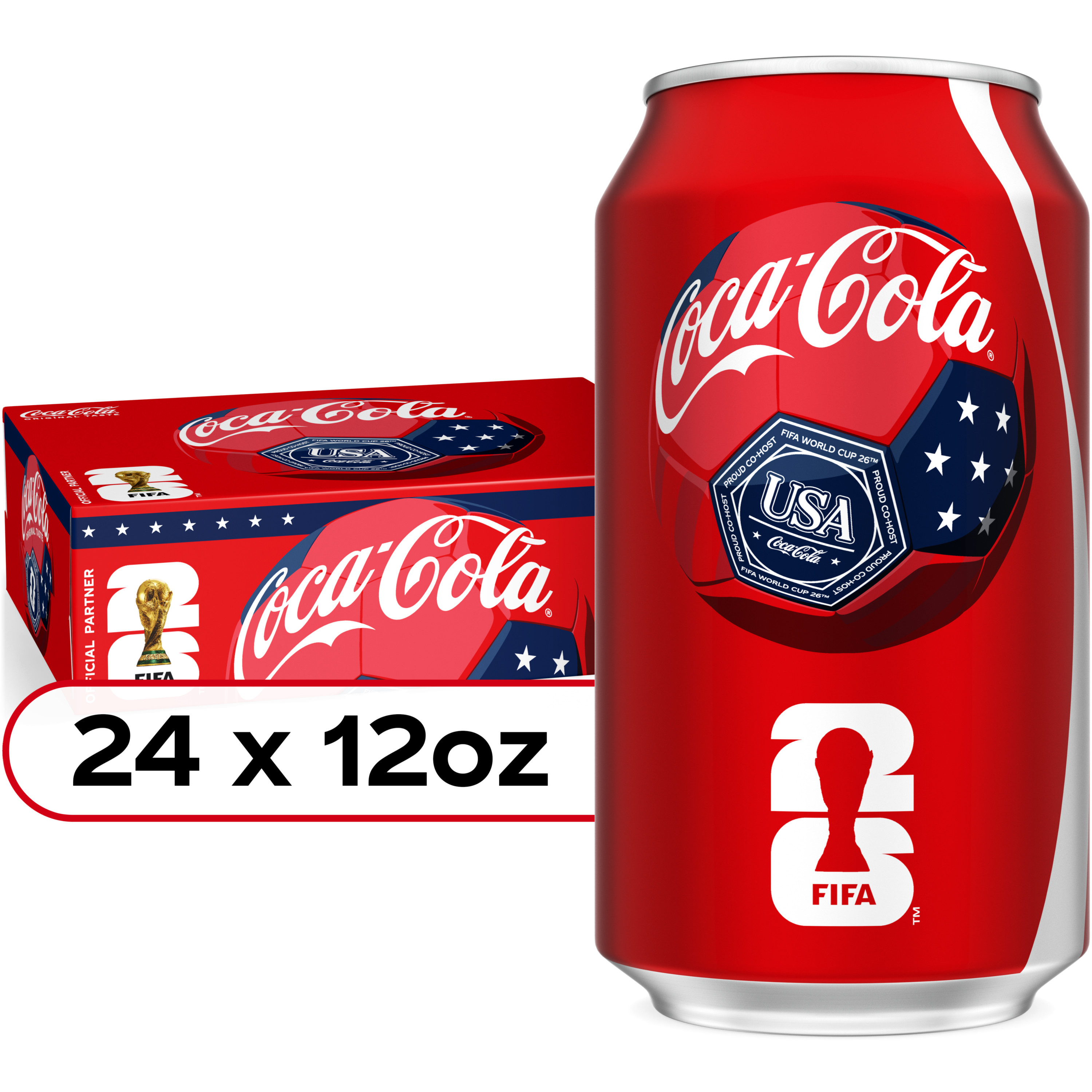 Coca-Cola Soda Soft Drink Cans, 12 Fl Oz, 24 Pack | Giant Eagle