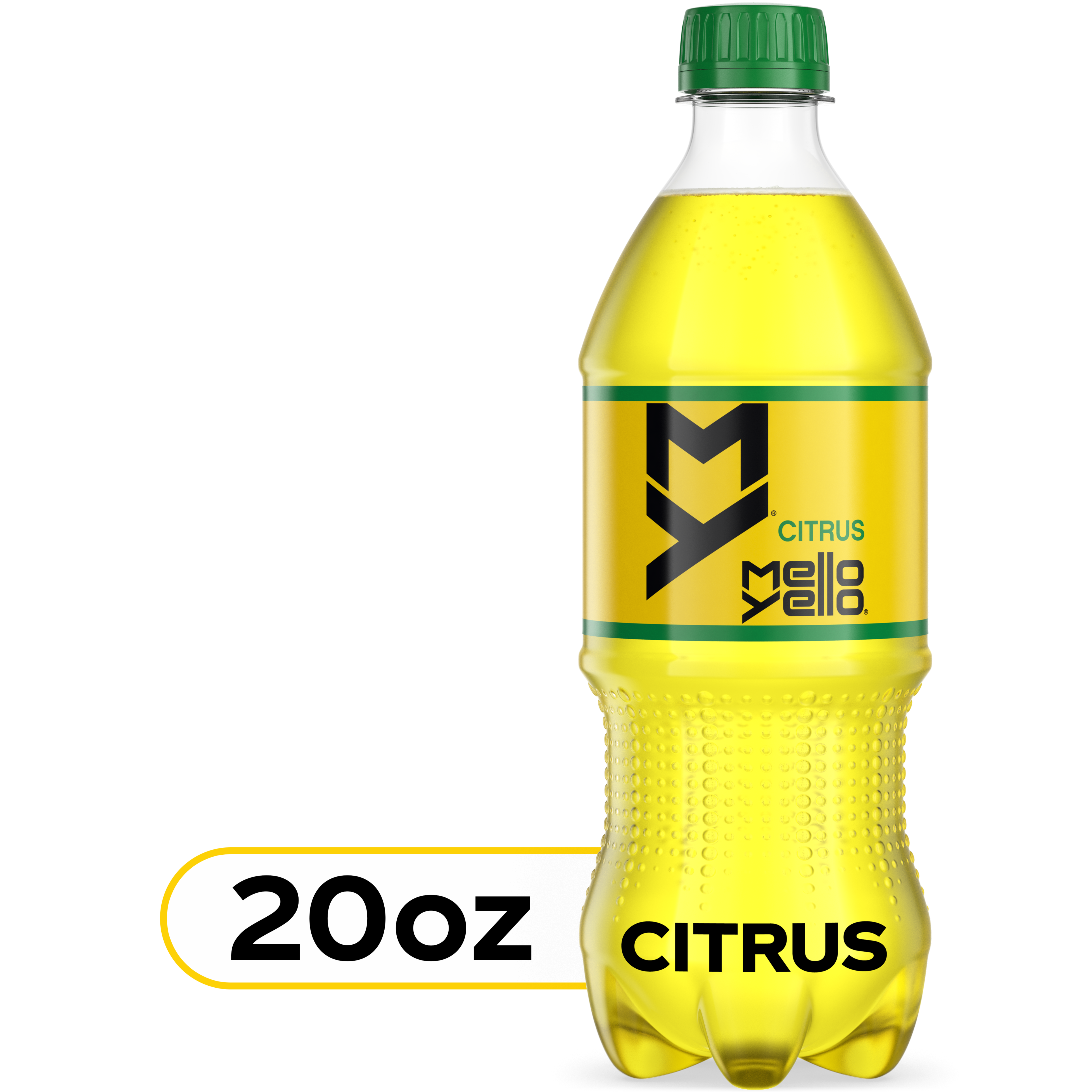 Mello Yello Citrus Flavored Soda Soft Drink, 20 fl oz | Giant