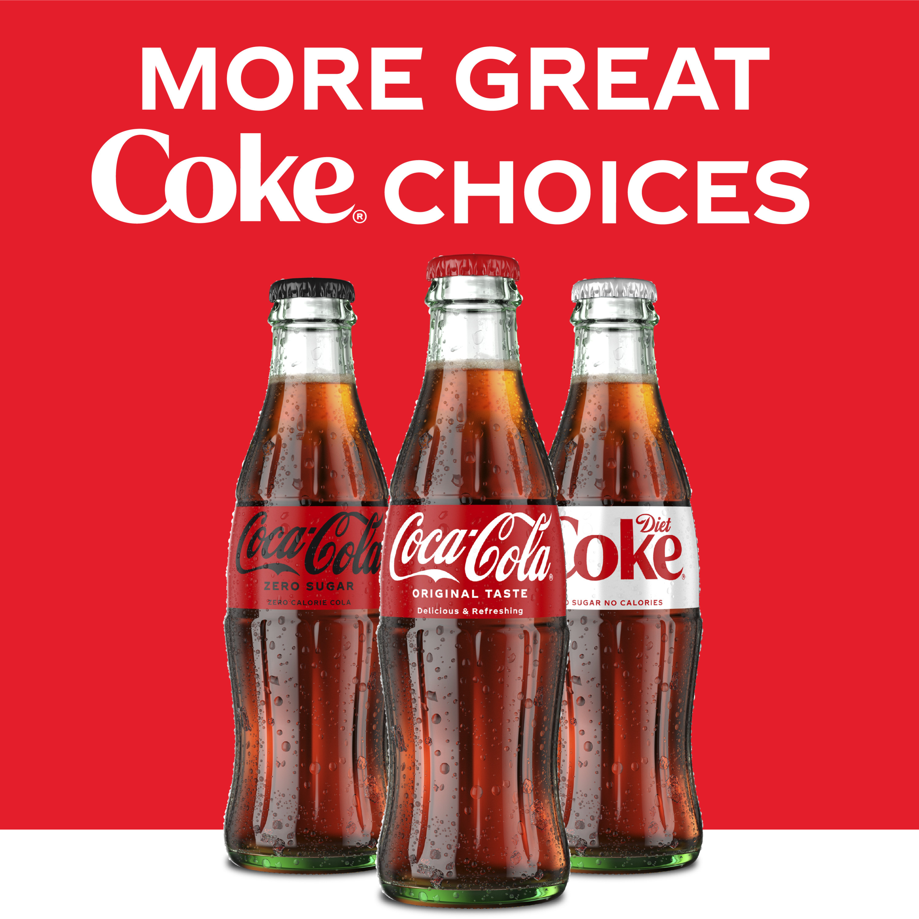 Coca-Cola Soda Soft Drink Glass Bottles, 8 Fl Oz, 6 Pack | Giant