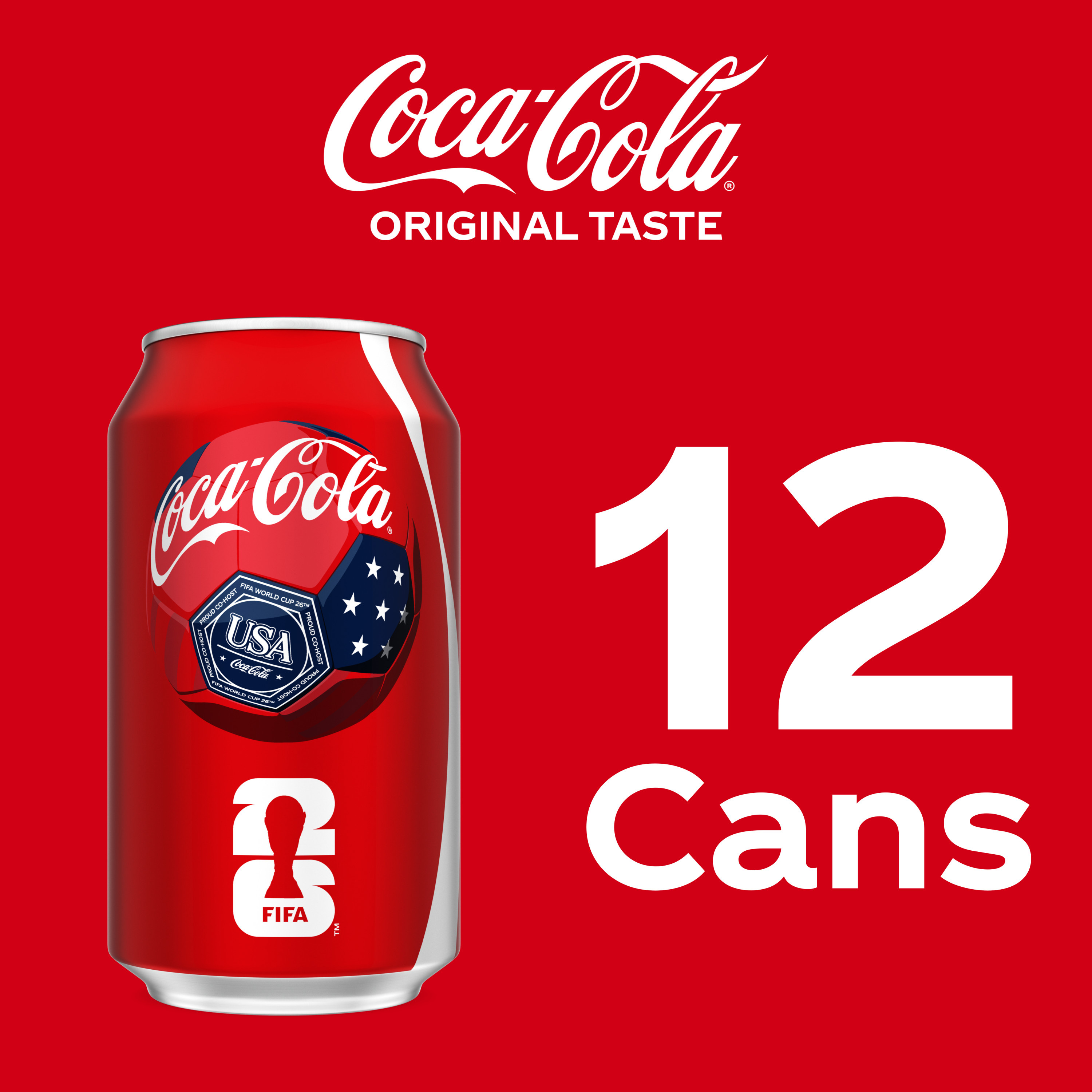 Coca-Cola Soda Soft Drink Fridge Pack Cans, 12 Fl Oz, 12 Pack