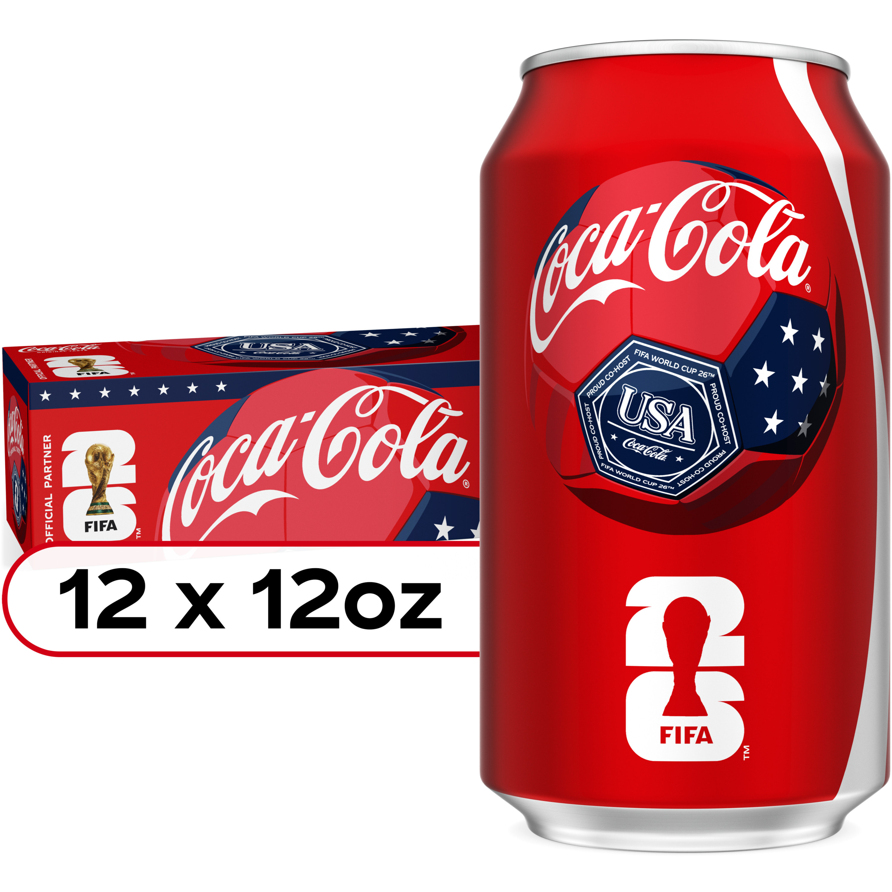 Coca-Cola Cherry Soda Soft Drink Cans, 12 Fl Oz, 12 Pack | Giant