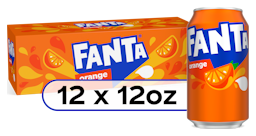 Crush Orange Soda, 12 fl oz cans, 12 pack