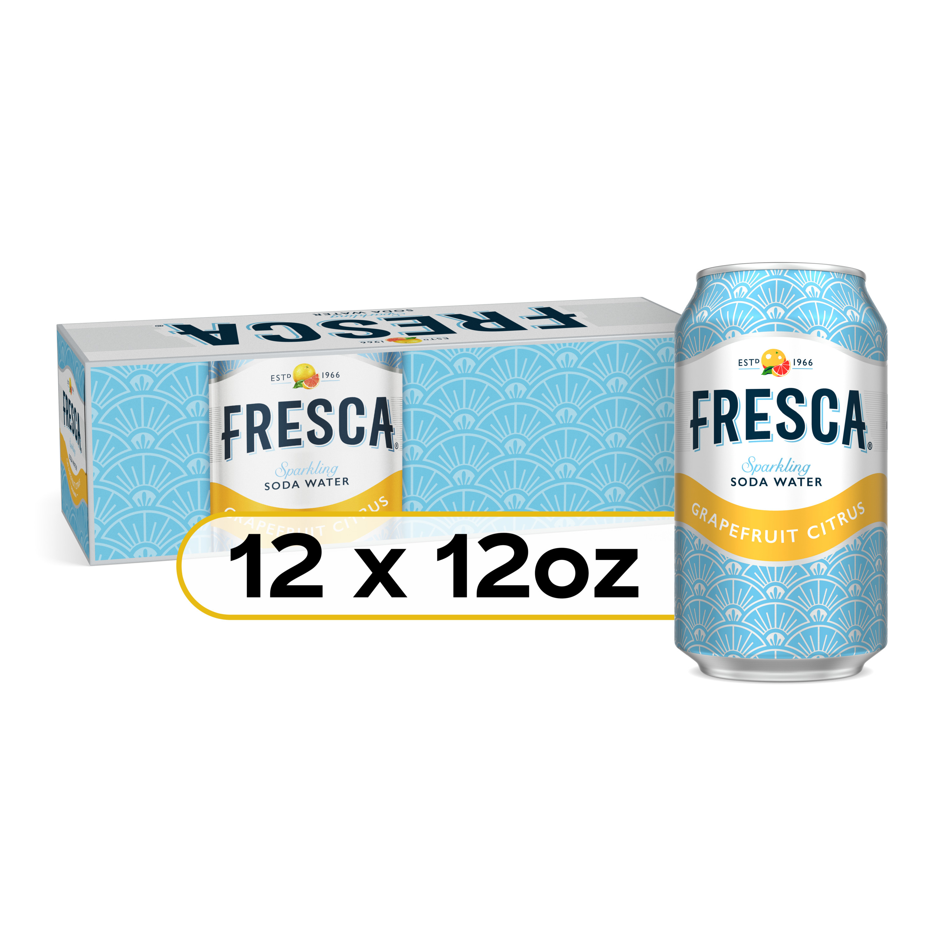 Fresca Soda Soft Drink Fridge Pack, 12 fl oz Cans, 12 Pack | Giant