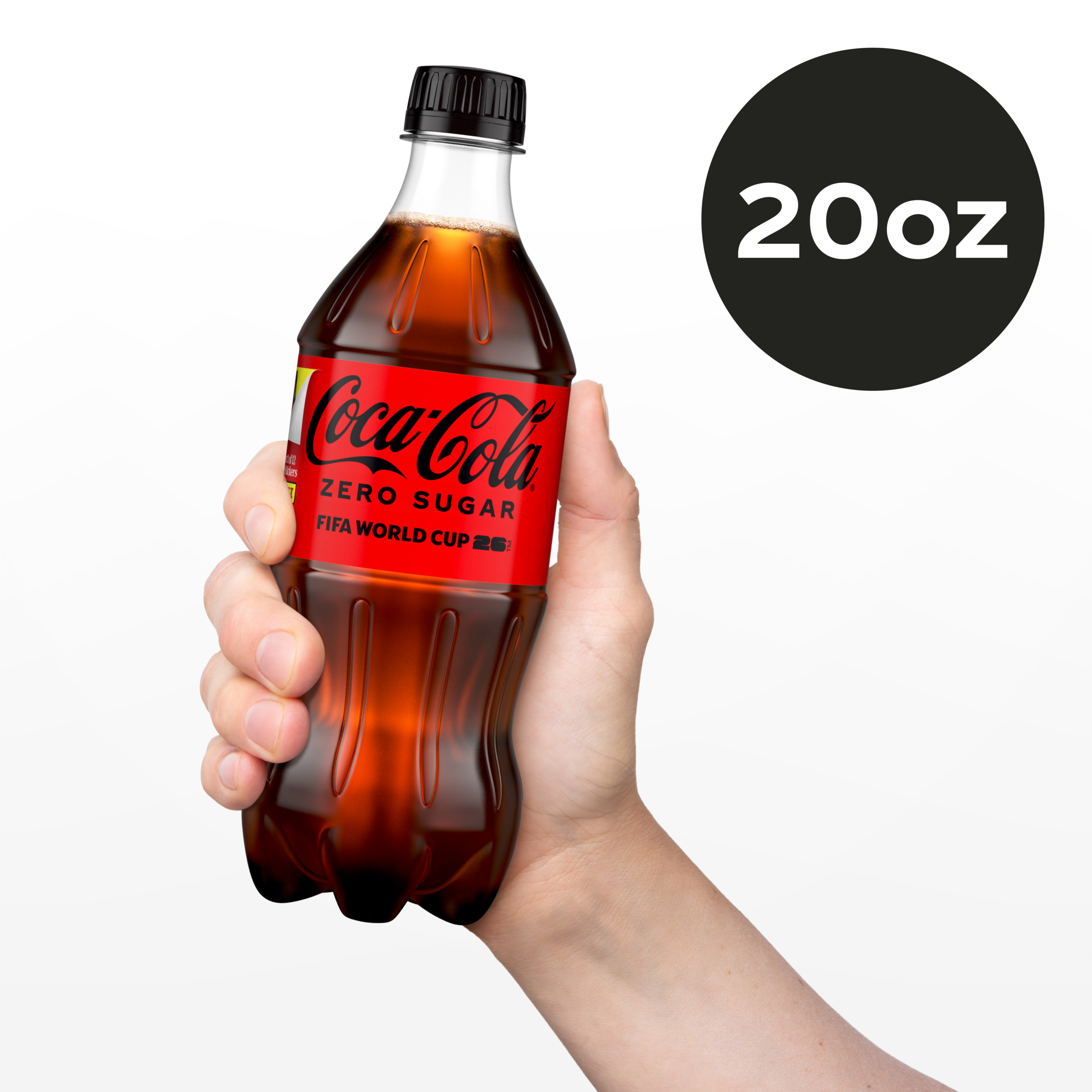Coca-Cola Zero Sugar Soda Soft Drink Bottle, 20 Fl Oz | Giant