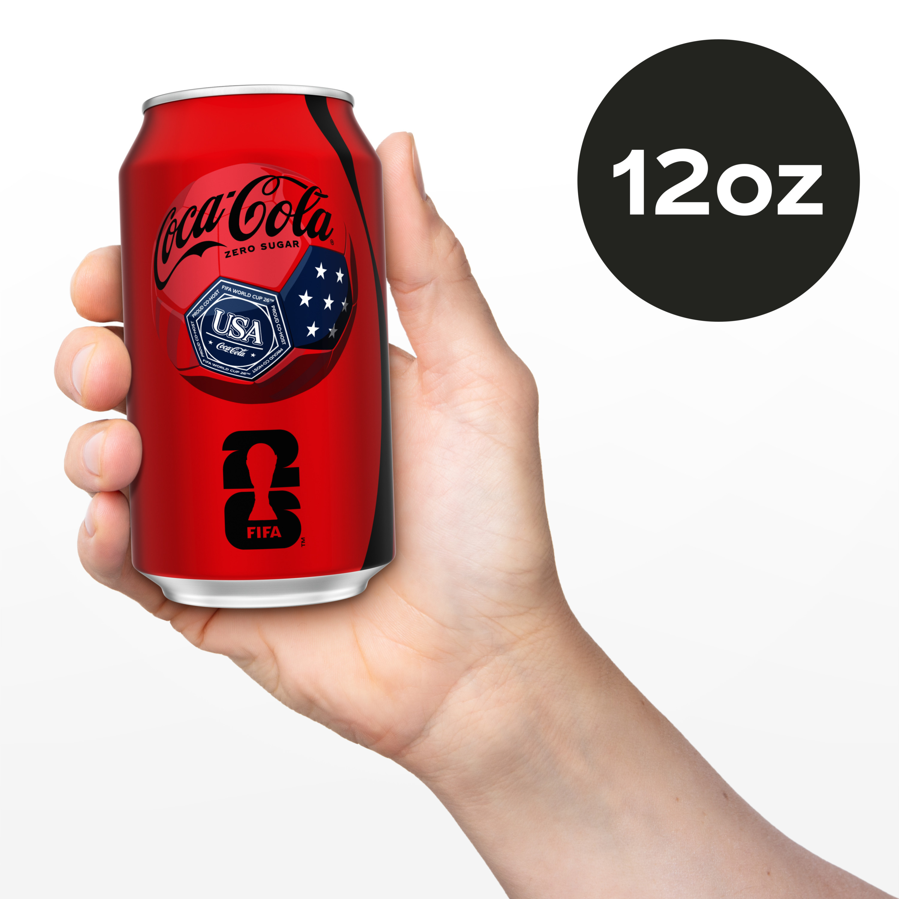 Coca-Cola Zero Sugar Soda Soft Drink Cans, 12 Fl Oz, 24 Pack