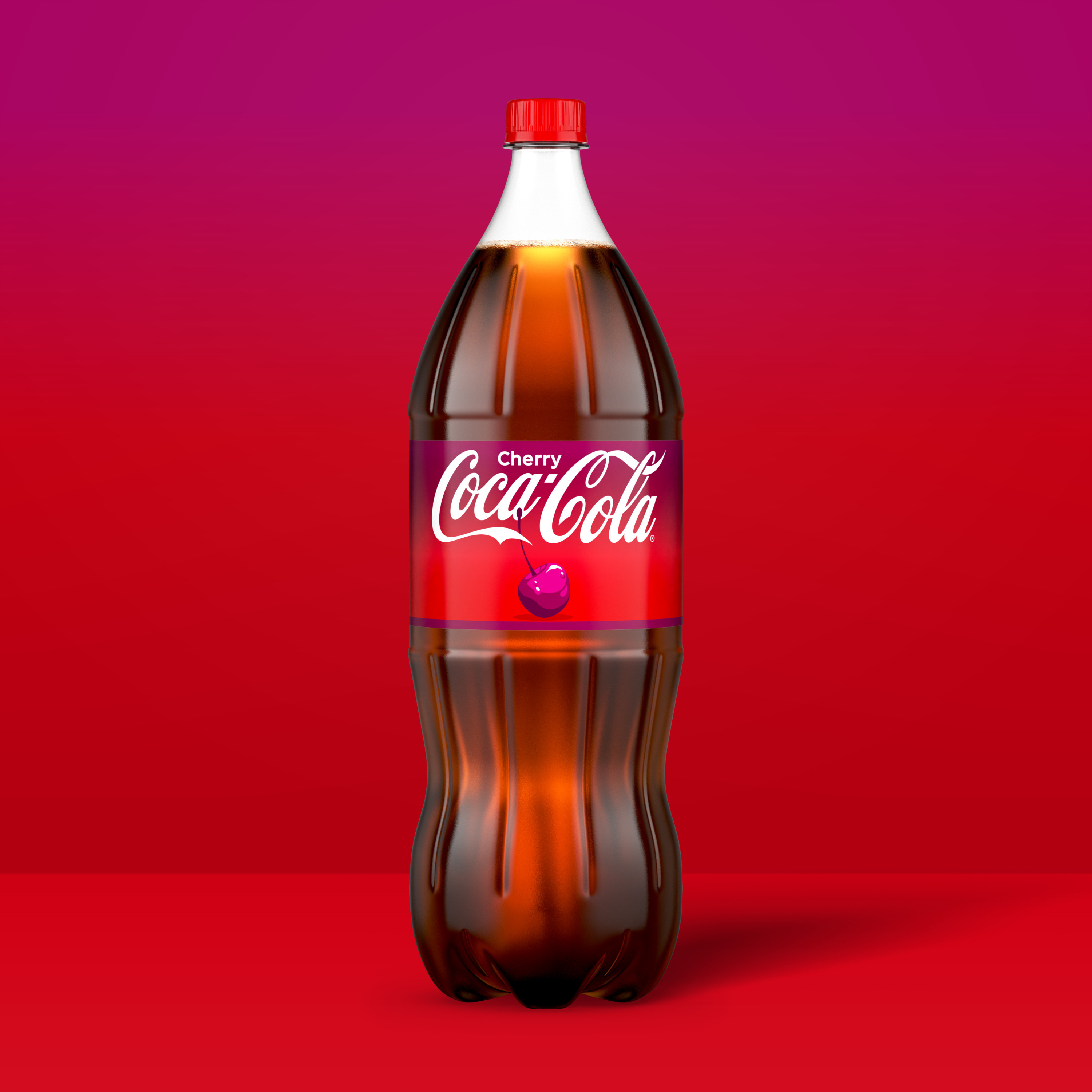 Coca-Cola Cherry Soda Soft Drink Bottle, 2 Liters | Giant Eagle