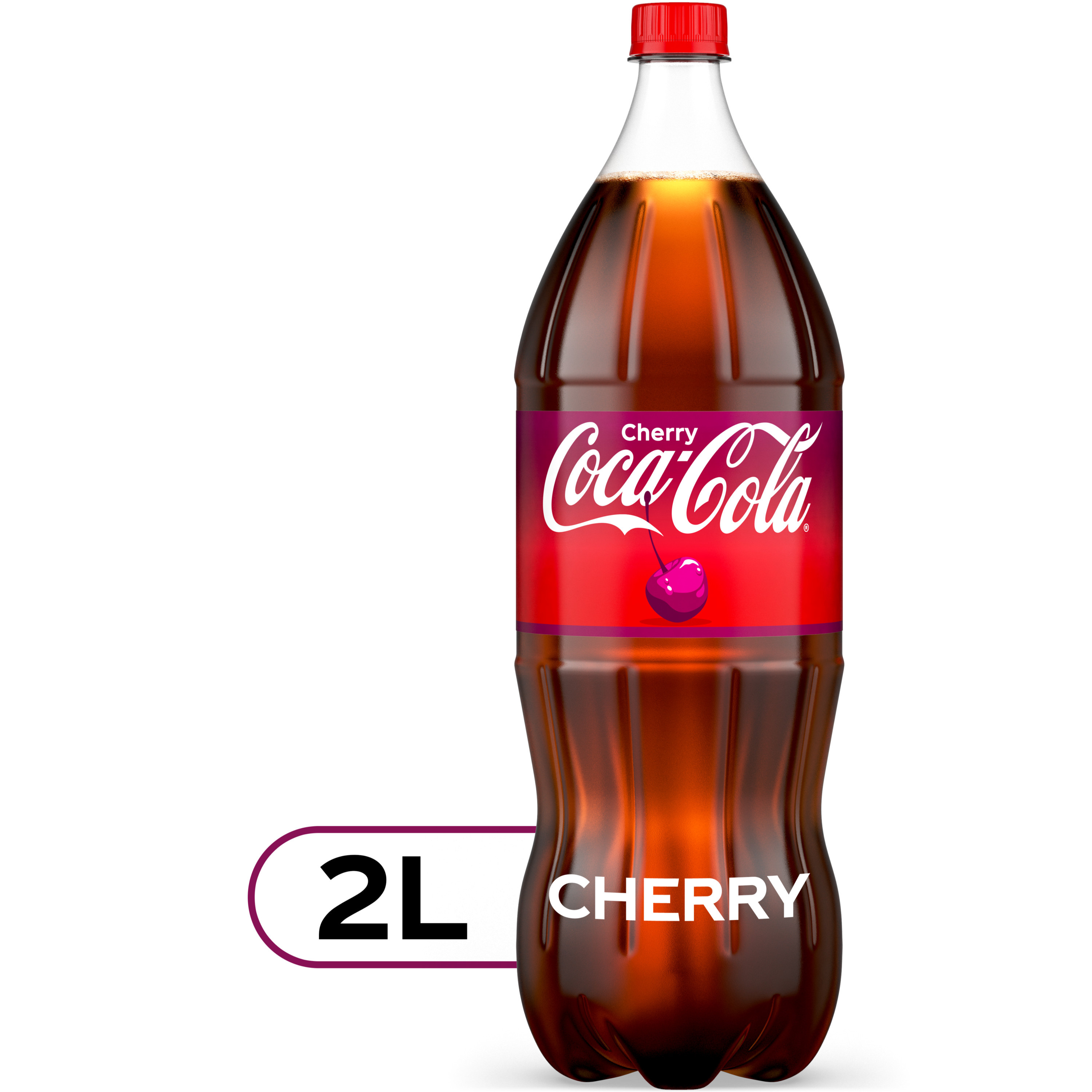 Coca-Cola Cherry Soda Soft Drink Bottle, 2 Liters | Giant Eagle