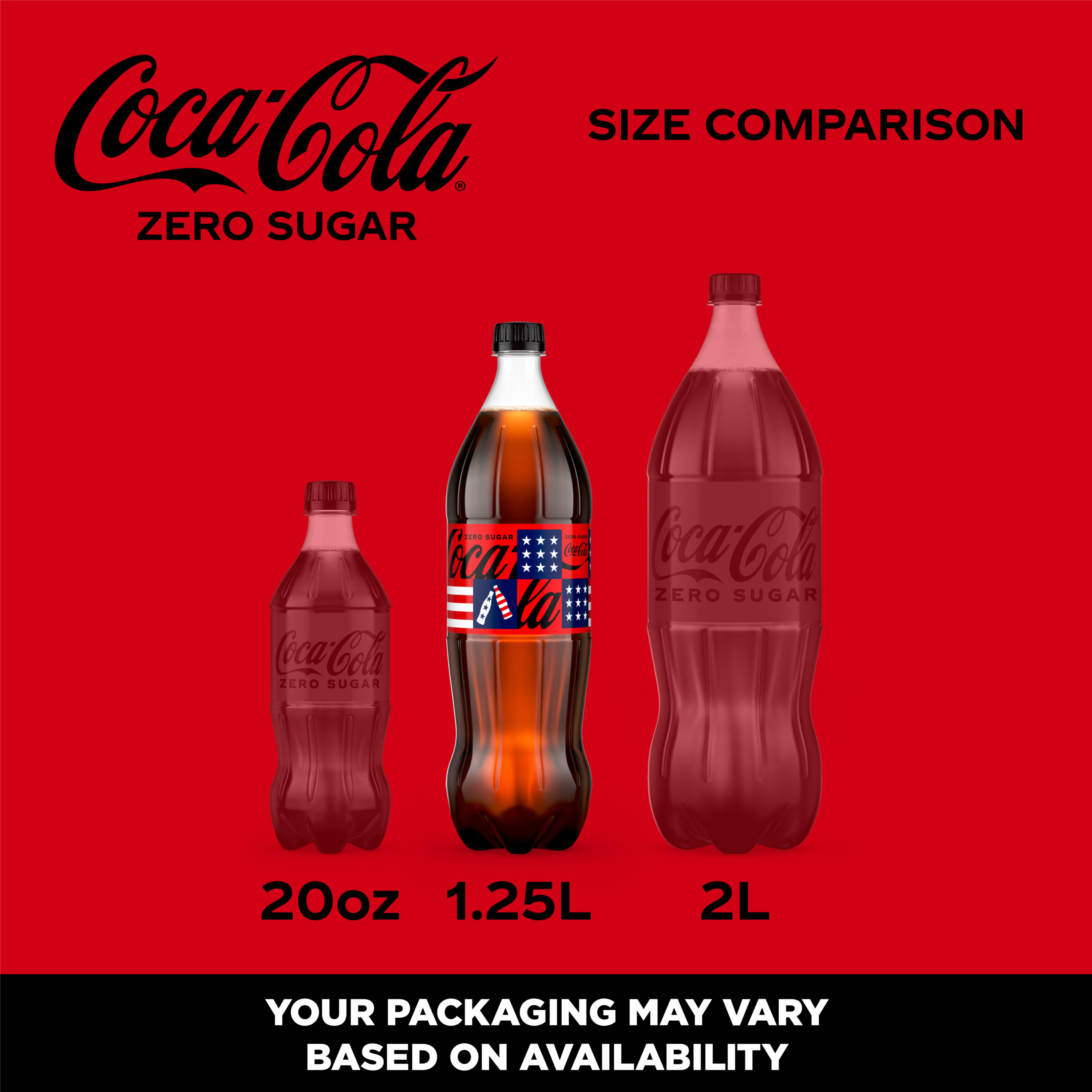 Coca-Cola Zero Sugar Soda Soft Drink Bottle, 1.25 Liters | Giant