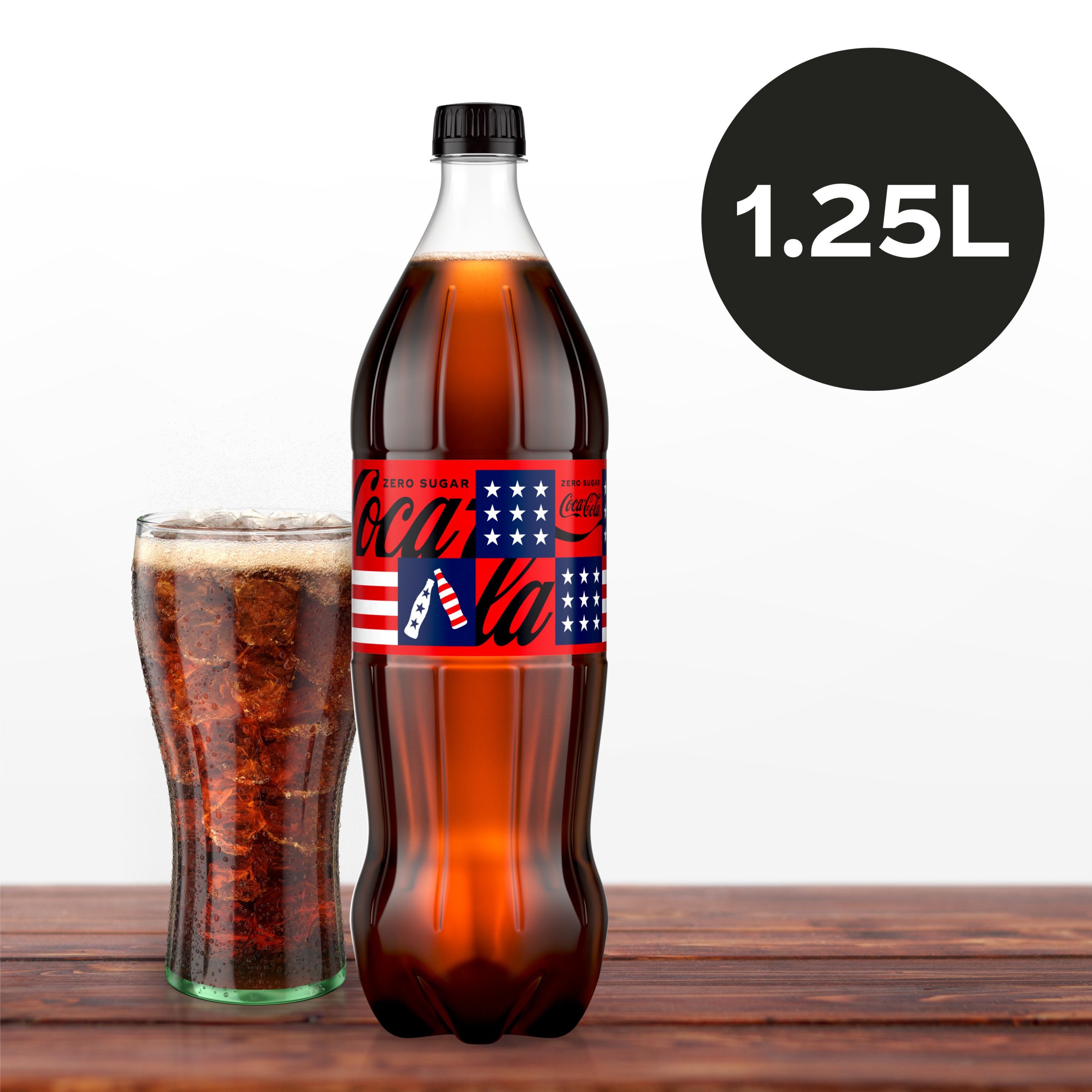 Coca-Cola Zero Sugar Soda Soft Drink Bottle, 1.25 Liters | Giant