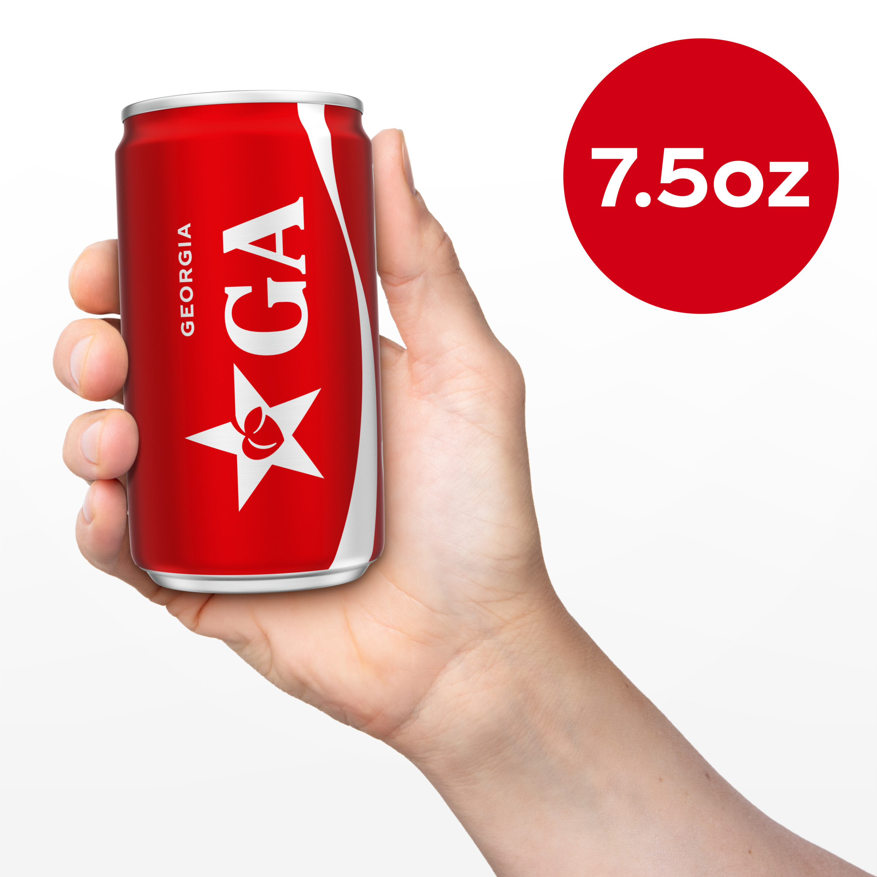 Coca-Cola Soda Soft Drink Fridge Pack Mini Cans, 7.5 Fl Oz, 10