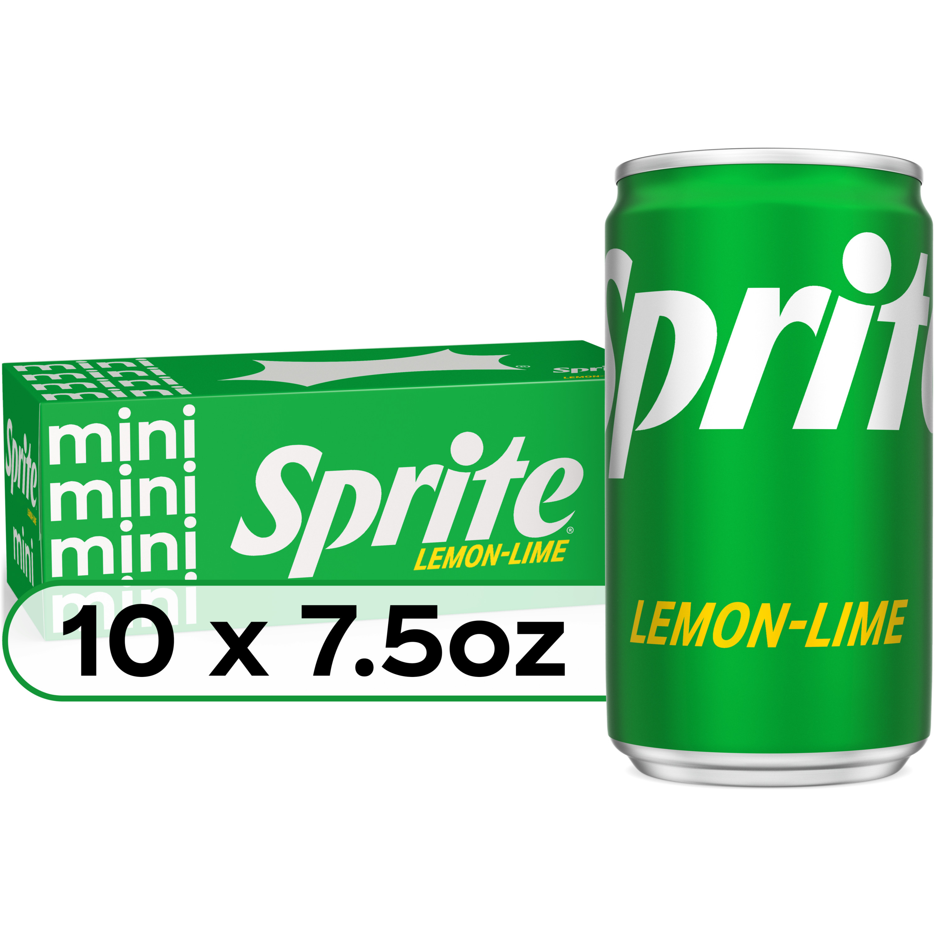 Sprite Lemon-Lime Caffeine Free Soda Soft Drink Fridge Pack Mini