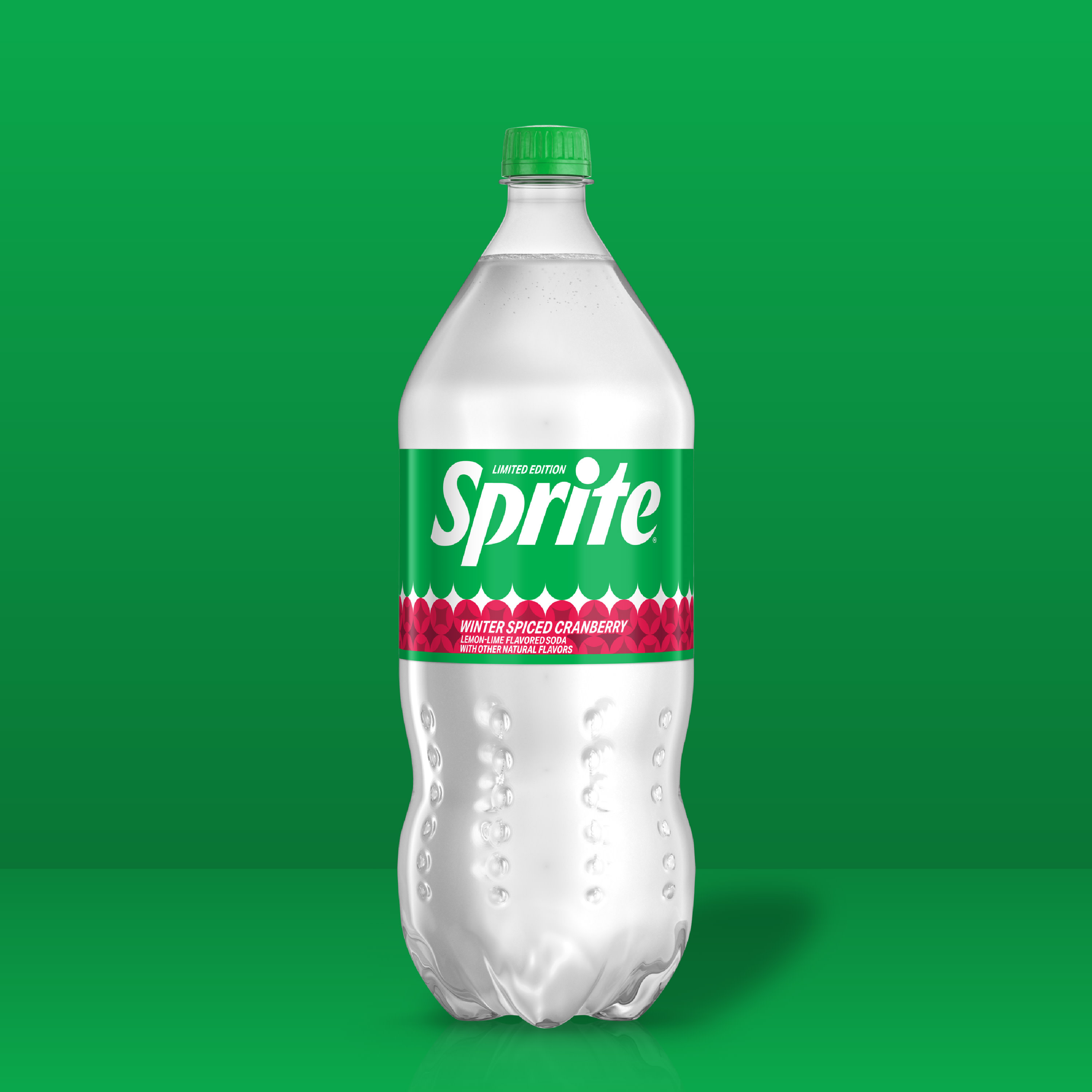 Sprite Winter Spiced Cranberry, Lemon-Lime and Cranberry Flavored