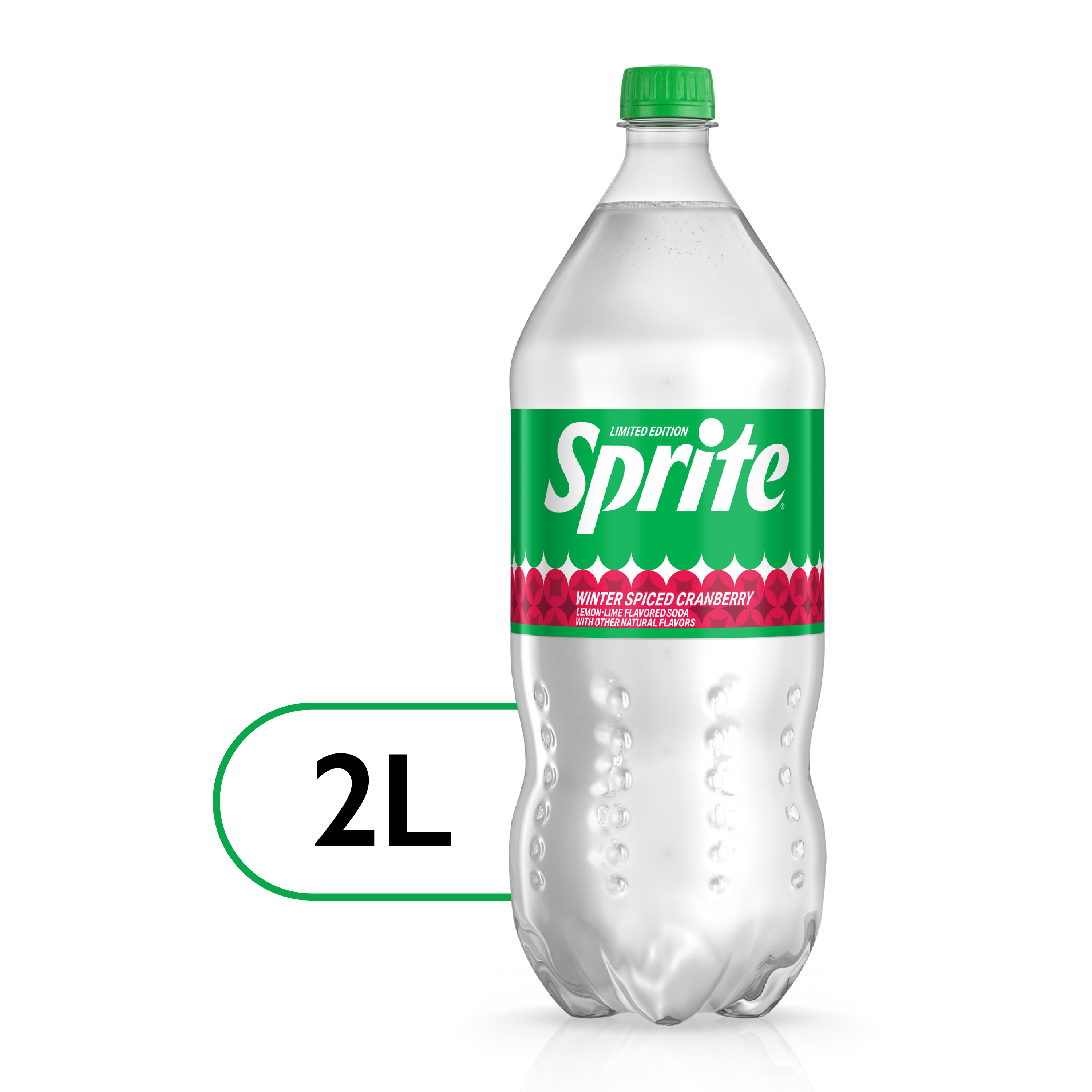 Sprite Winter Spiced Cranberry, Lemon-Lime and Cranberry Flavored