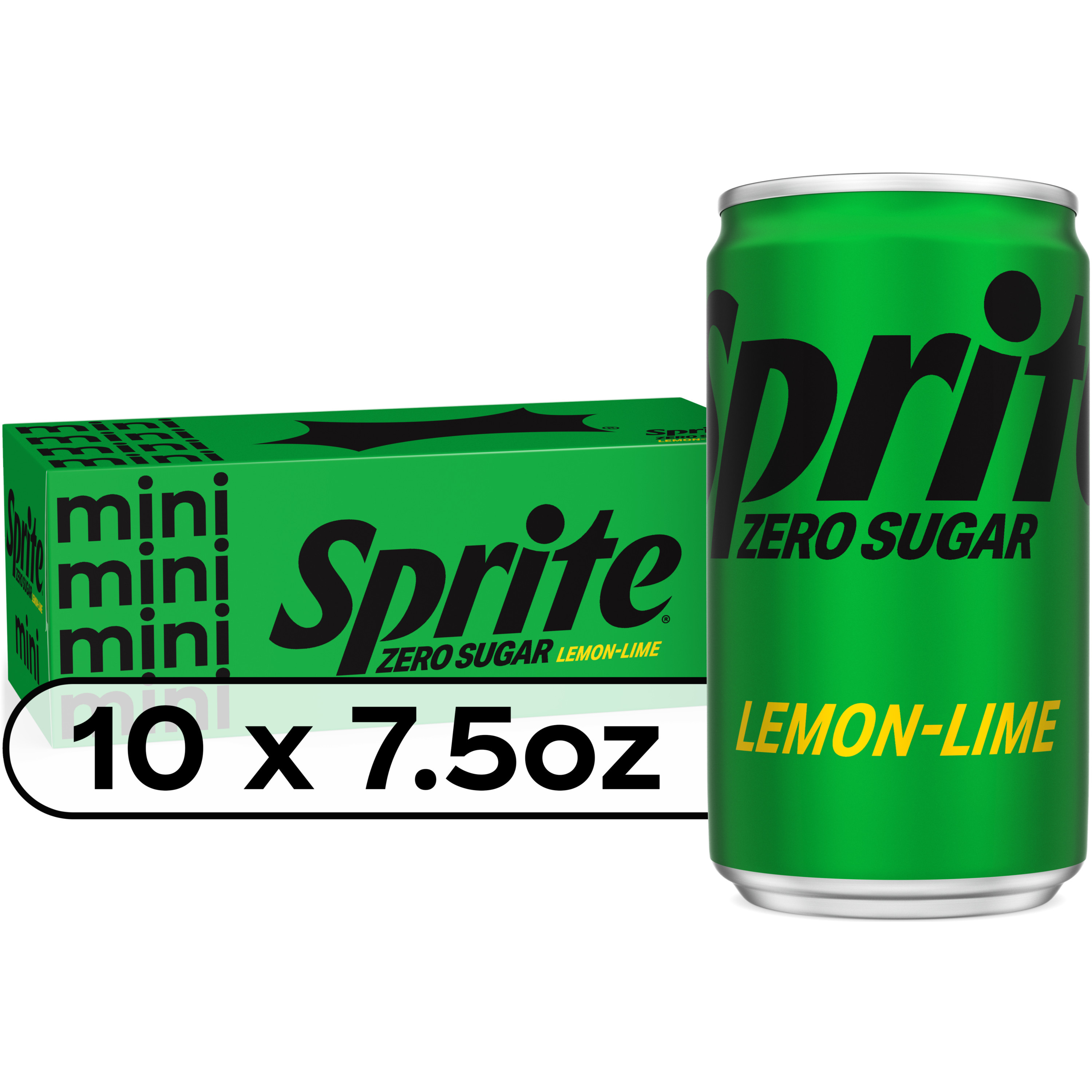 Sprite Zero Sugar Lemon-Lime Caffeine Free Soda Soft Drink Fridge